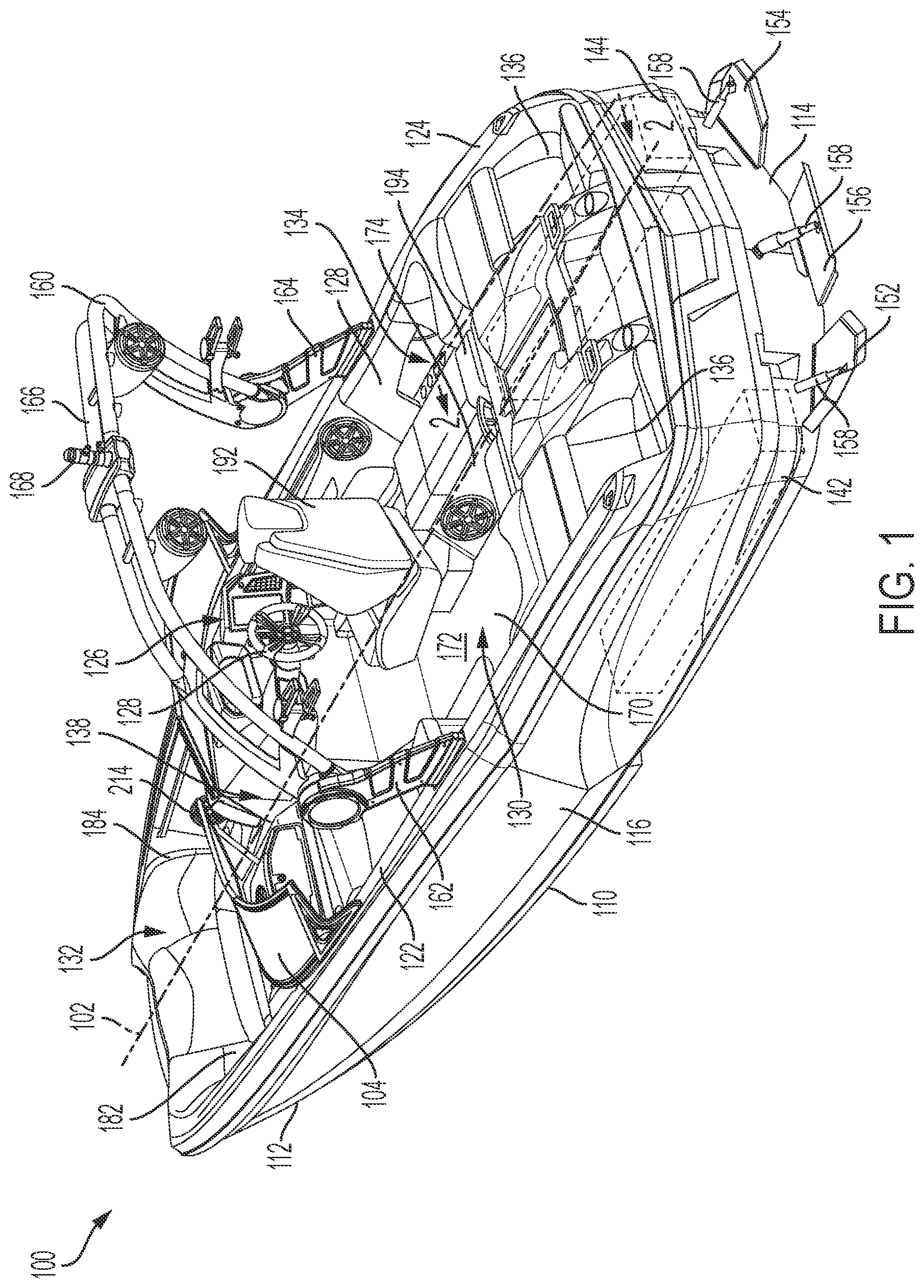 Patent US12552512 — Propeller assembly for a boat — Figure 1