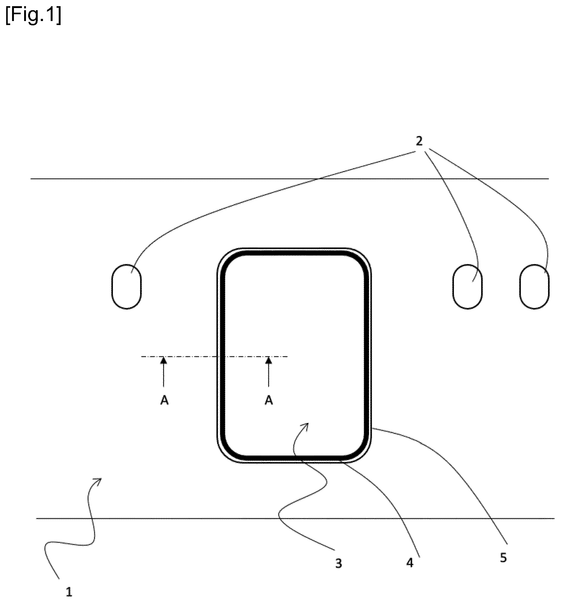 Patent US12552516 — Antiblocking vehicle door edge protector — Figure 1