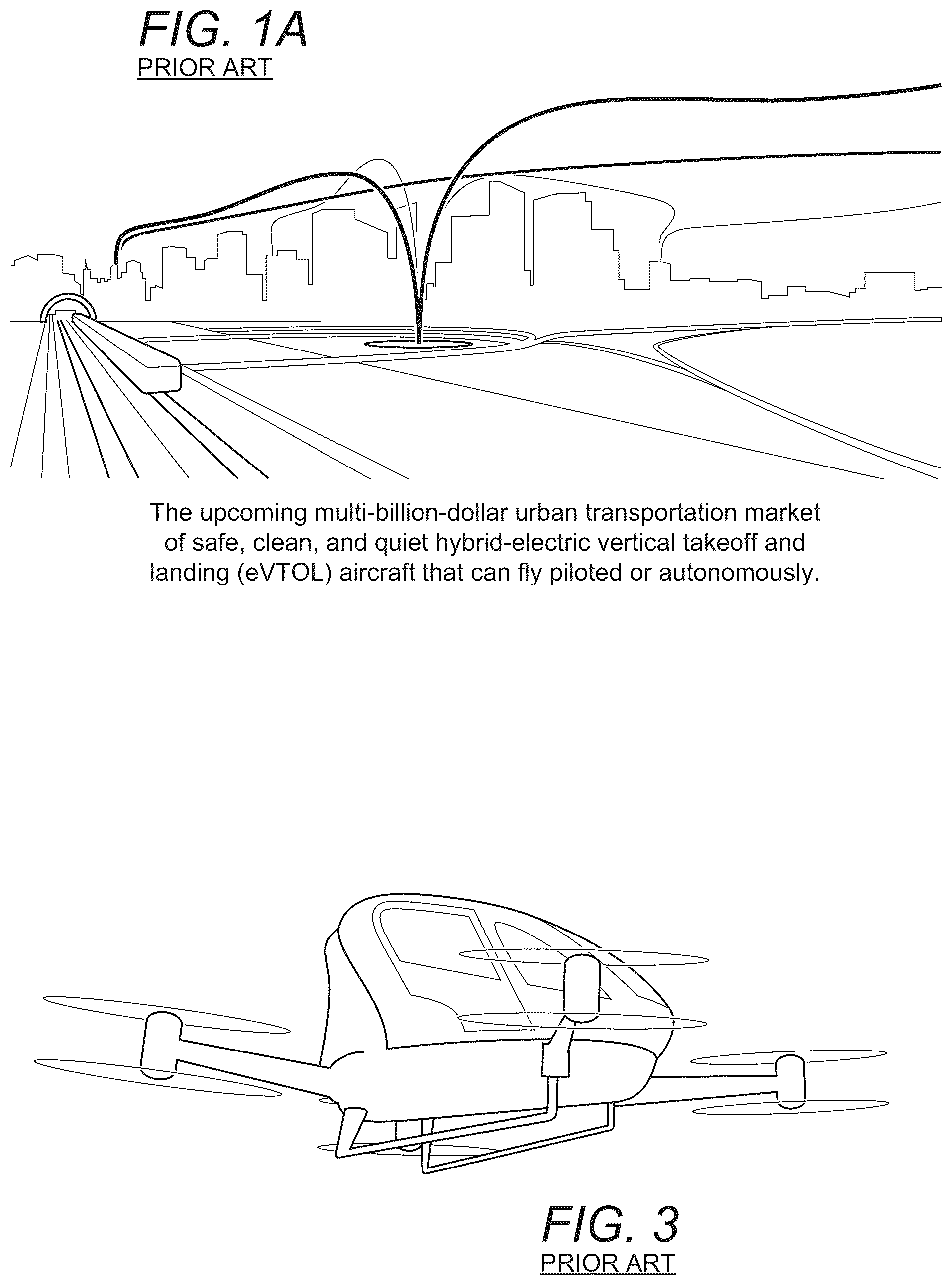Patent US12552527 Figure 1 – Propulsion system blade with internal actuator