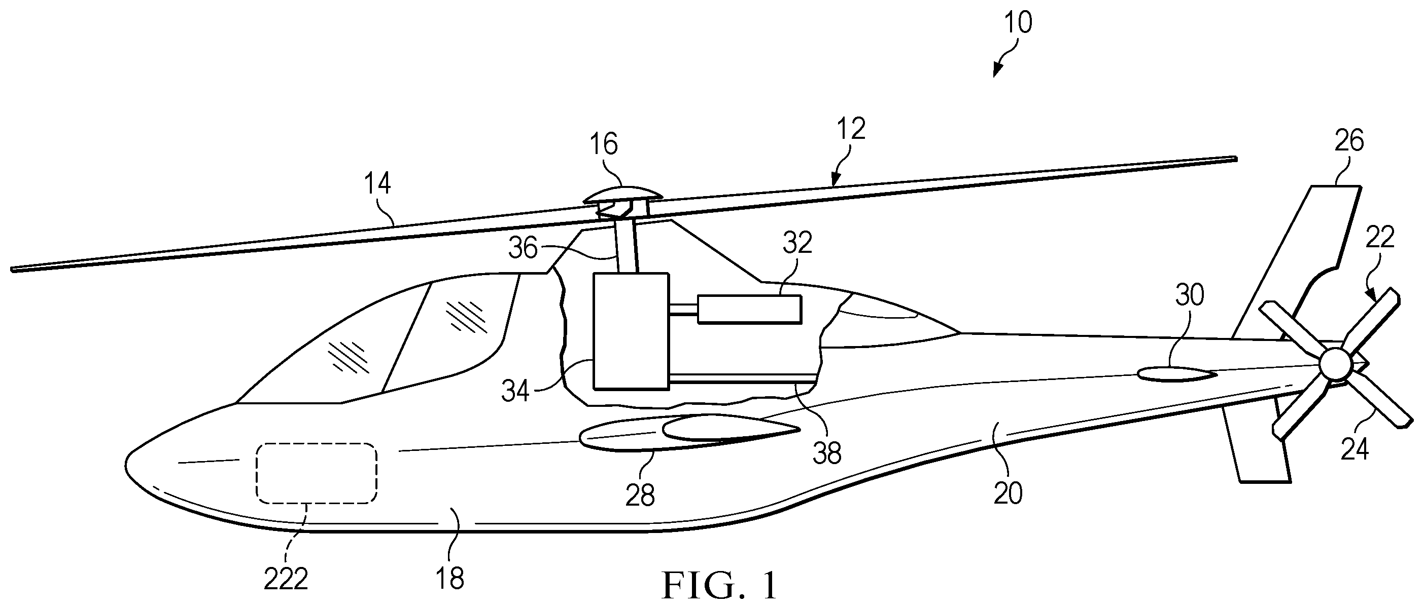 Patent US12552544 — Gear reaction derived torque measurement — Figure 1