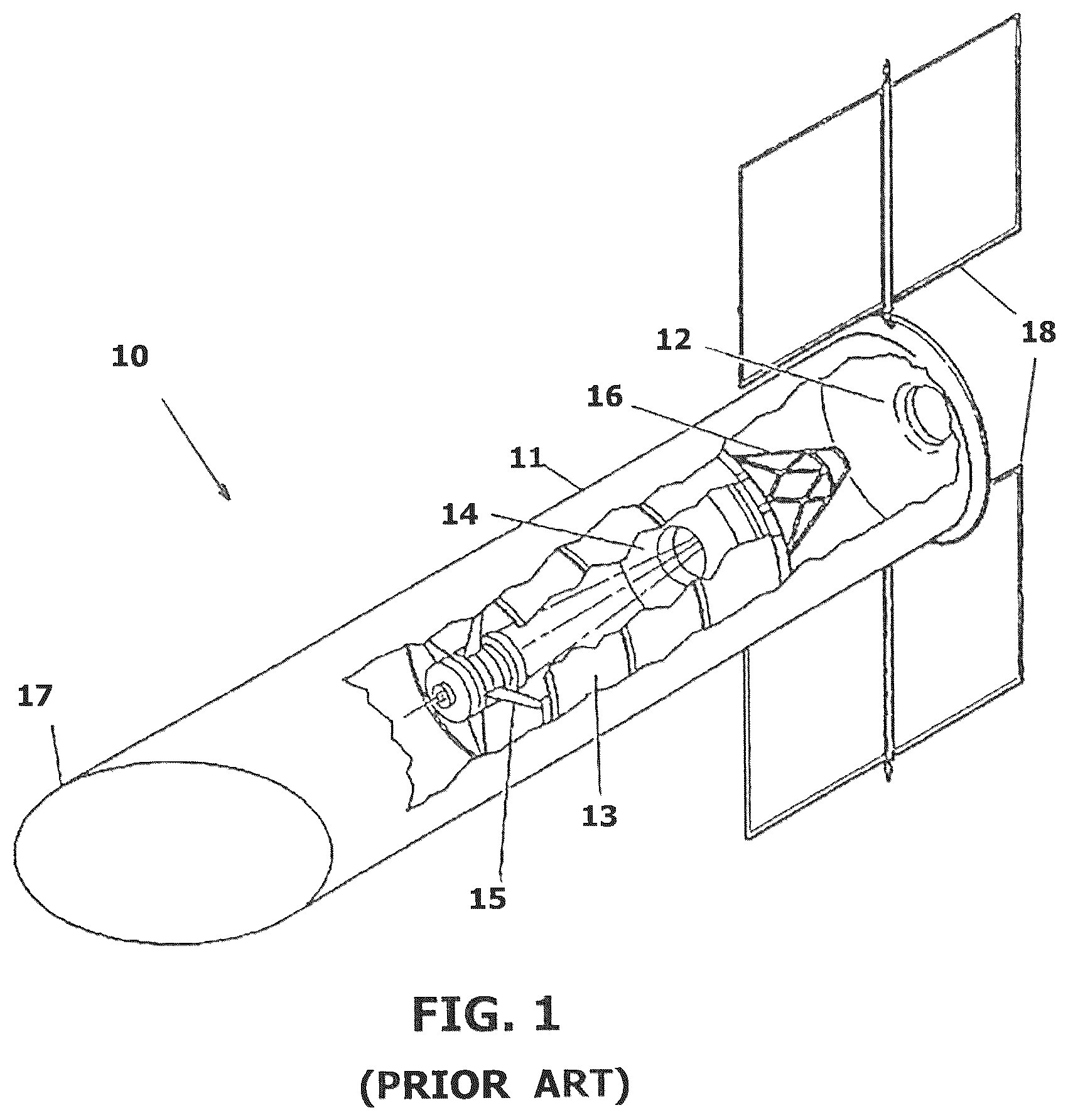 Patent US12552555 — Mitigating effects of atomic oxygen — Figure 1