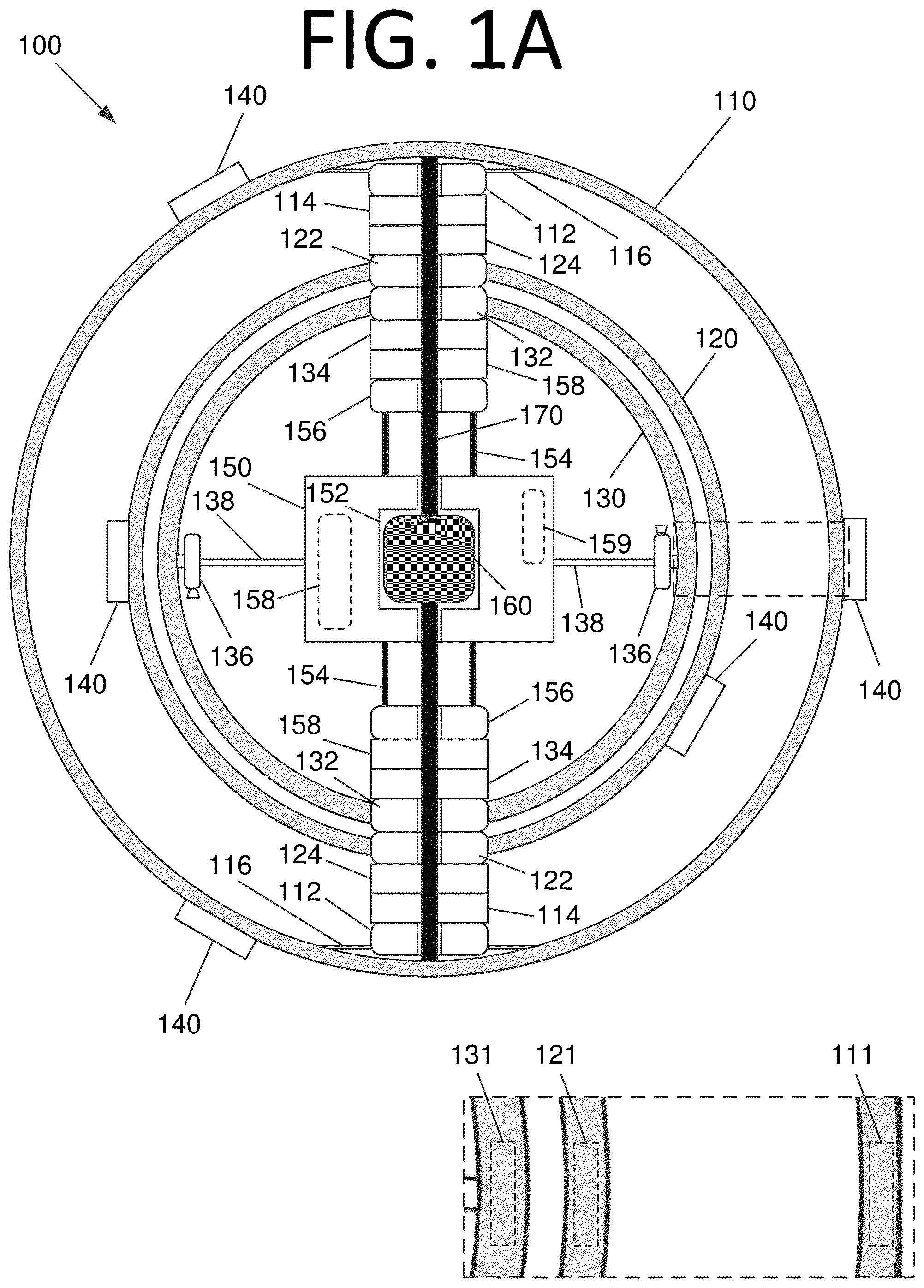 Patent US12552556 Figure 1 – Interlocking, reconfigurable, reconstitutable, reformable cell-based system with nested ring structures