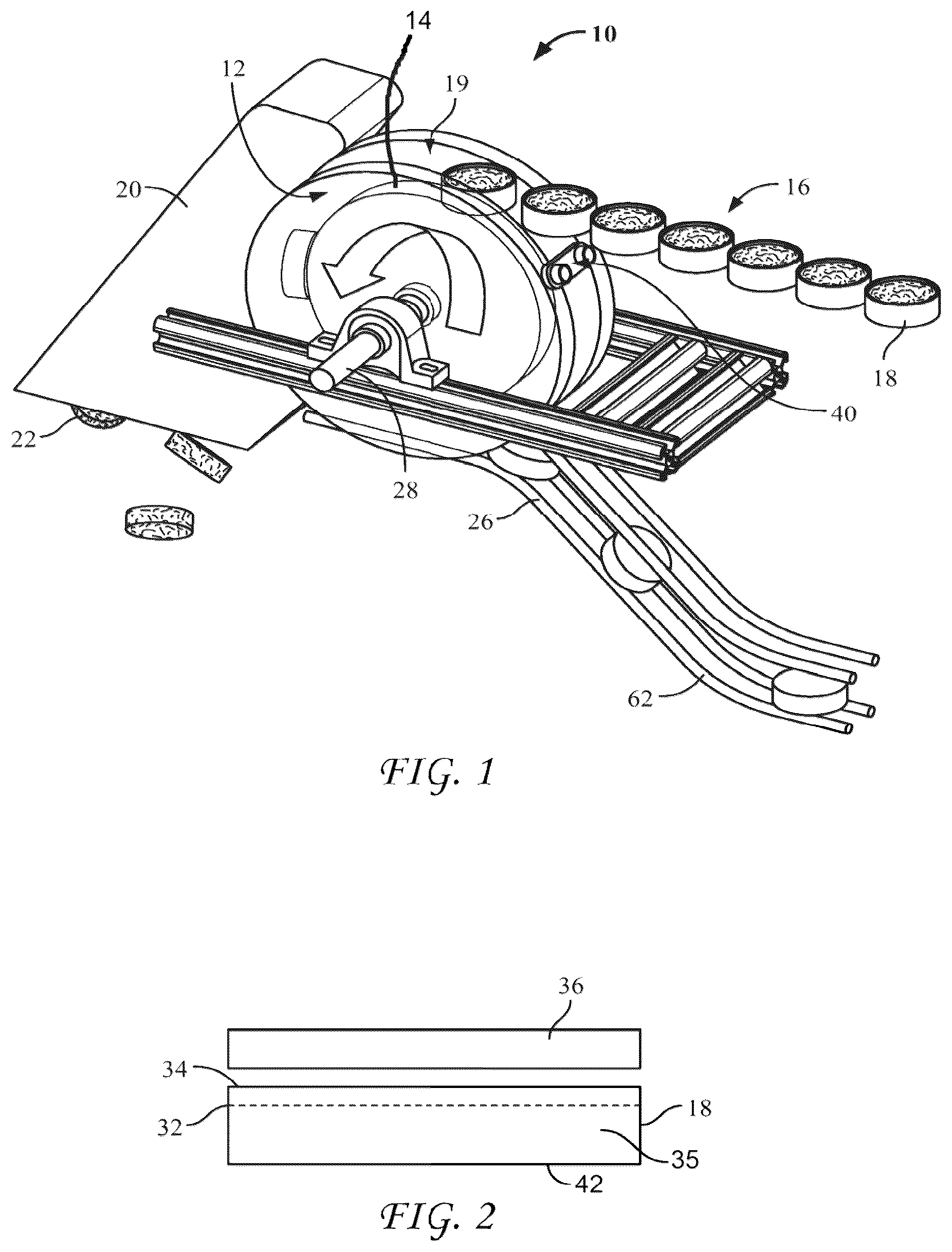 Patent US12552574 — System adapted to promote re-utilization of a rejected container loaded with content — Figure 1