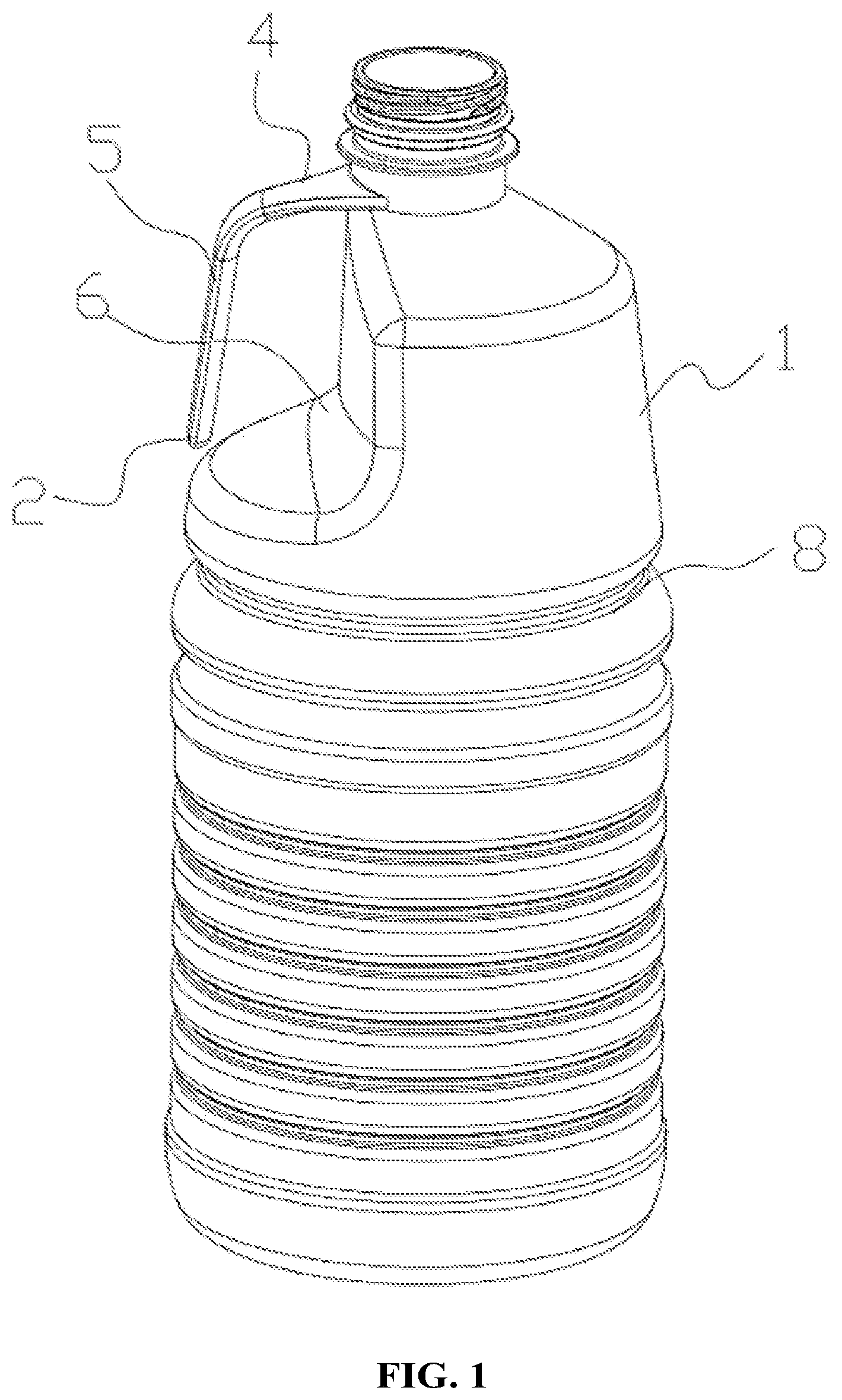 Patent US12552580 — Container bottle — Figure 1