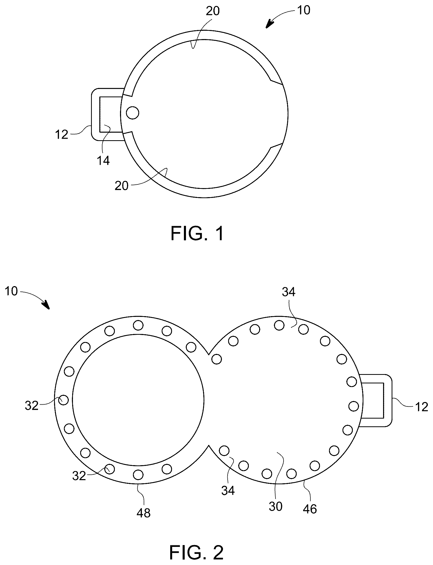 Patent US12552582 Figure 1 – Bottles