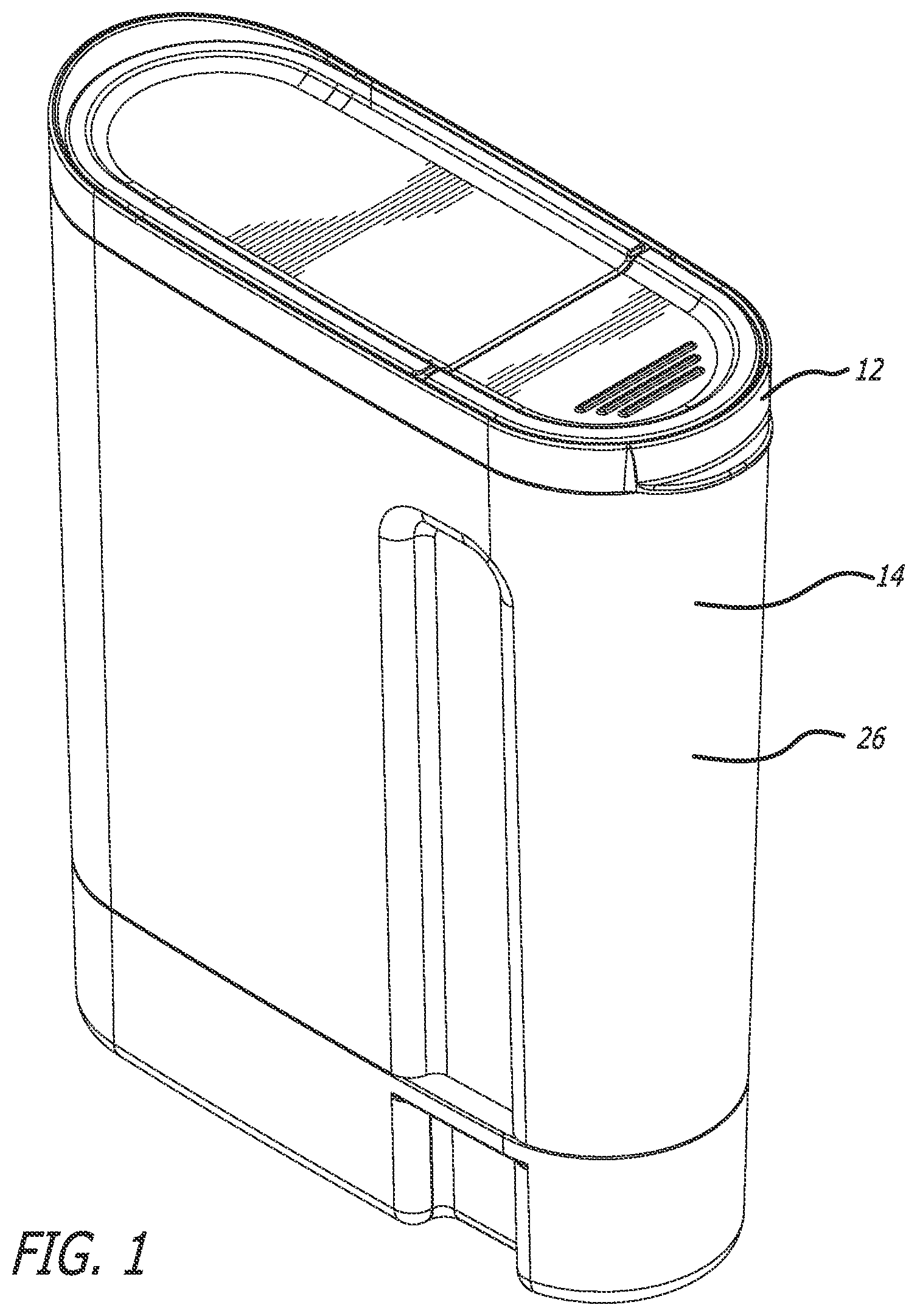 Patent US12552586 — Lid assembly having a seal mechanism for a container — Figure 1