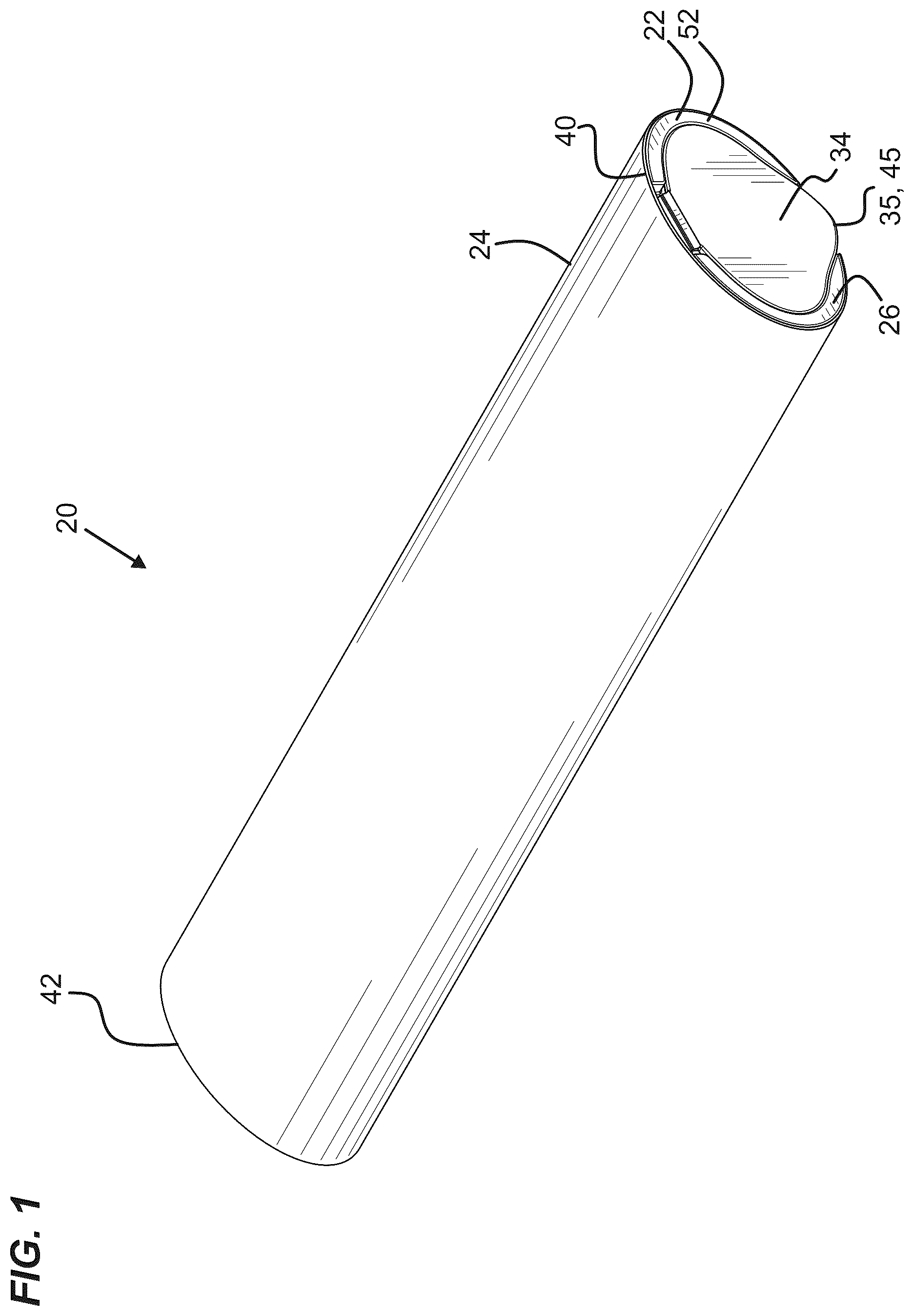 Patent US12552590 — Pill container assembly with outer sleeve — Figure 1
