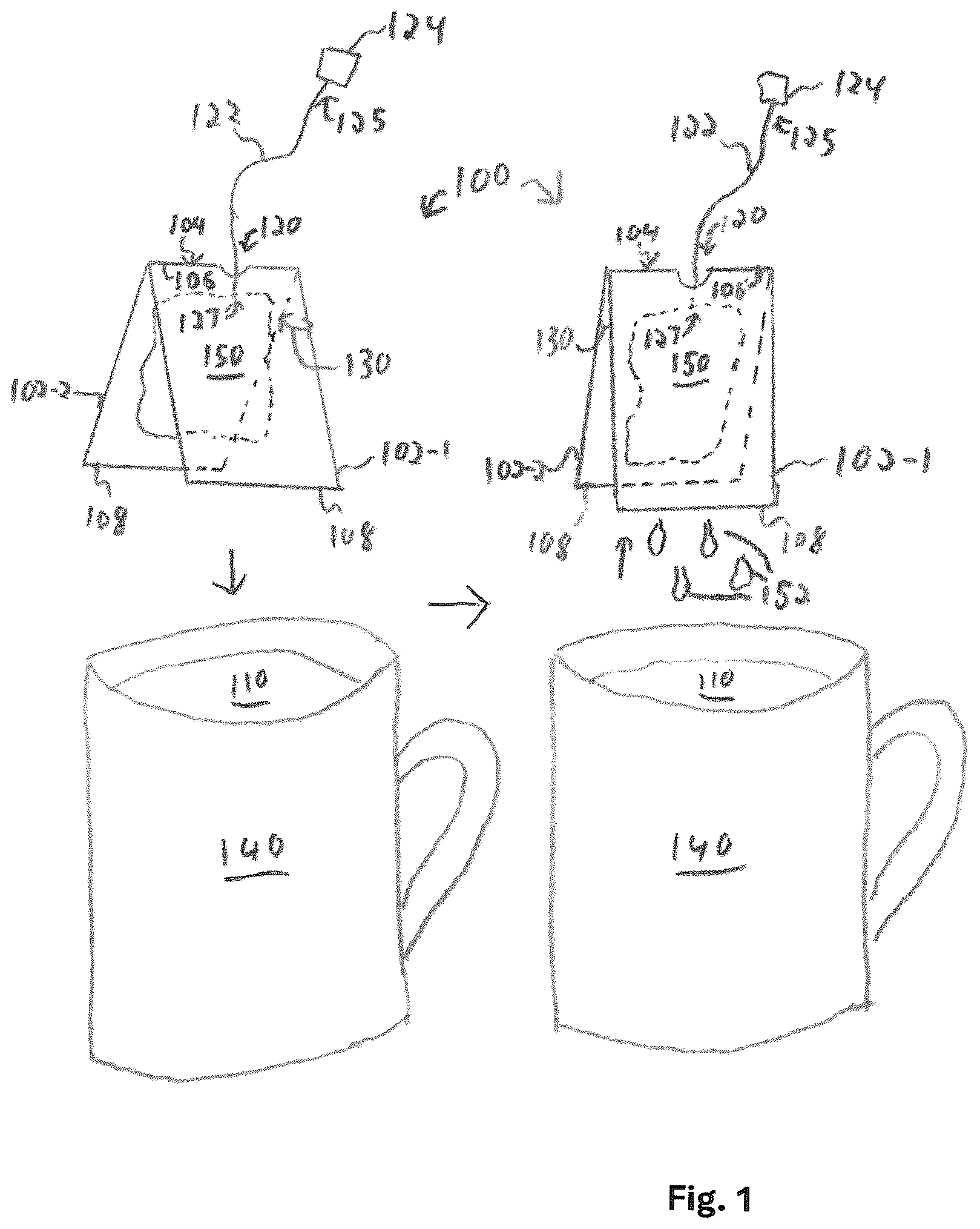 Patent US12552598 — Hot beverage brewing aid — Figure 1