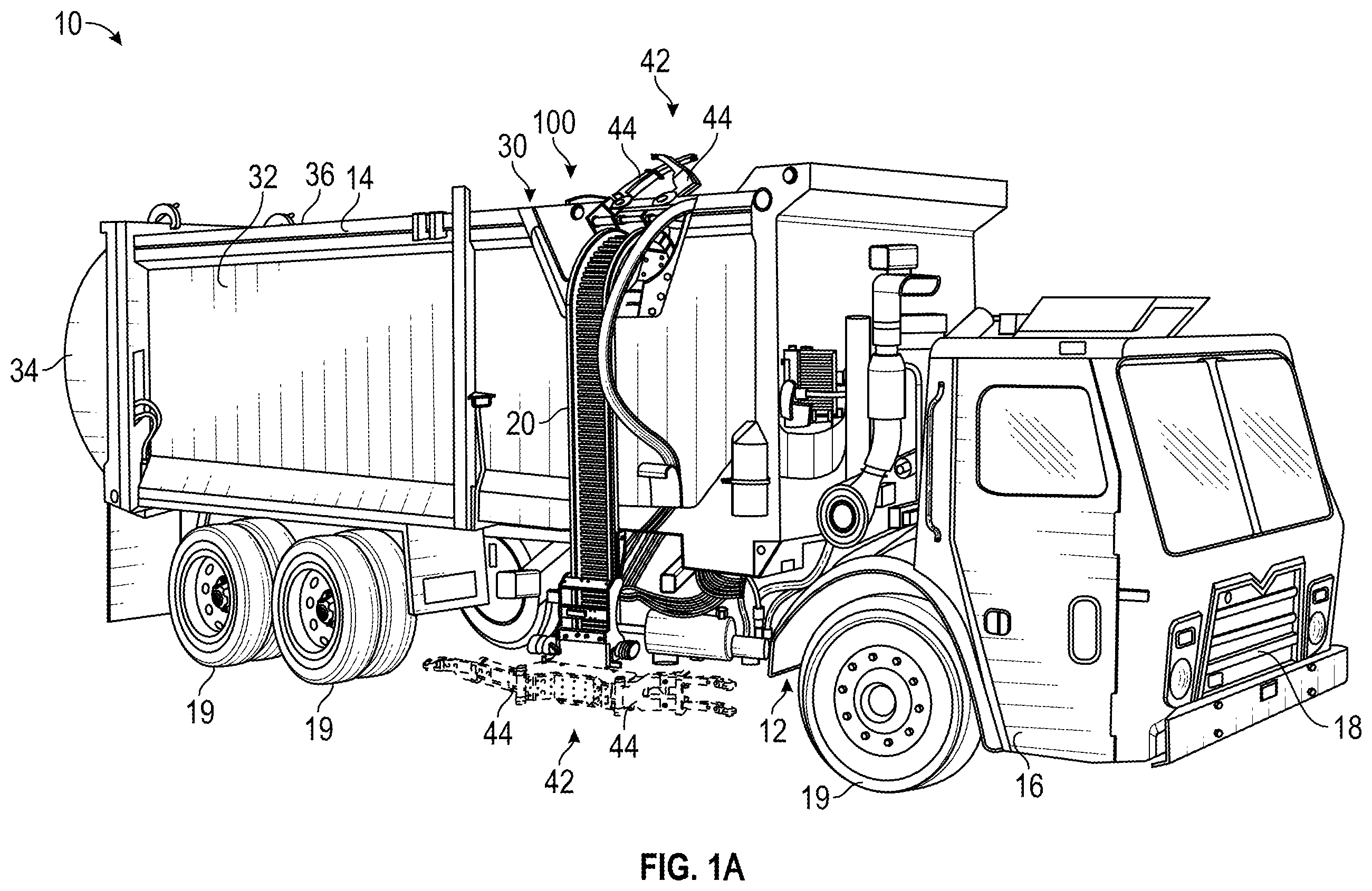 Patent US12552601 — Refuse can detection systems and methods — Figure 1