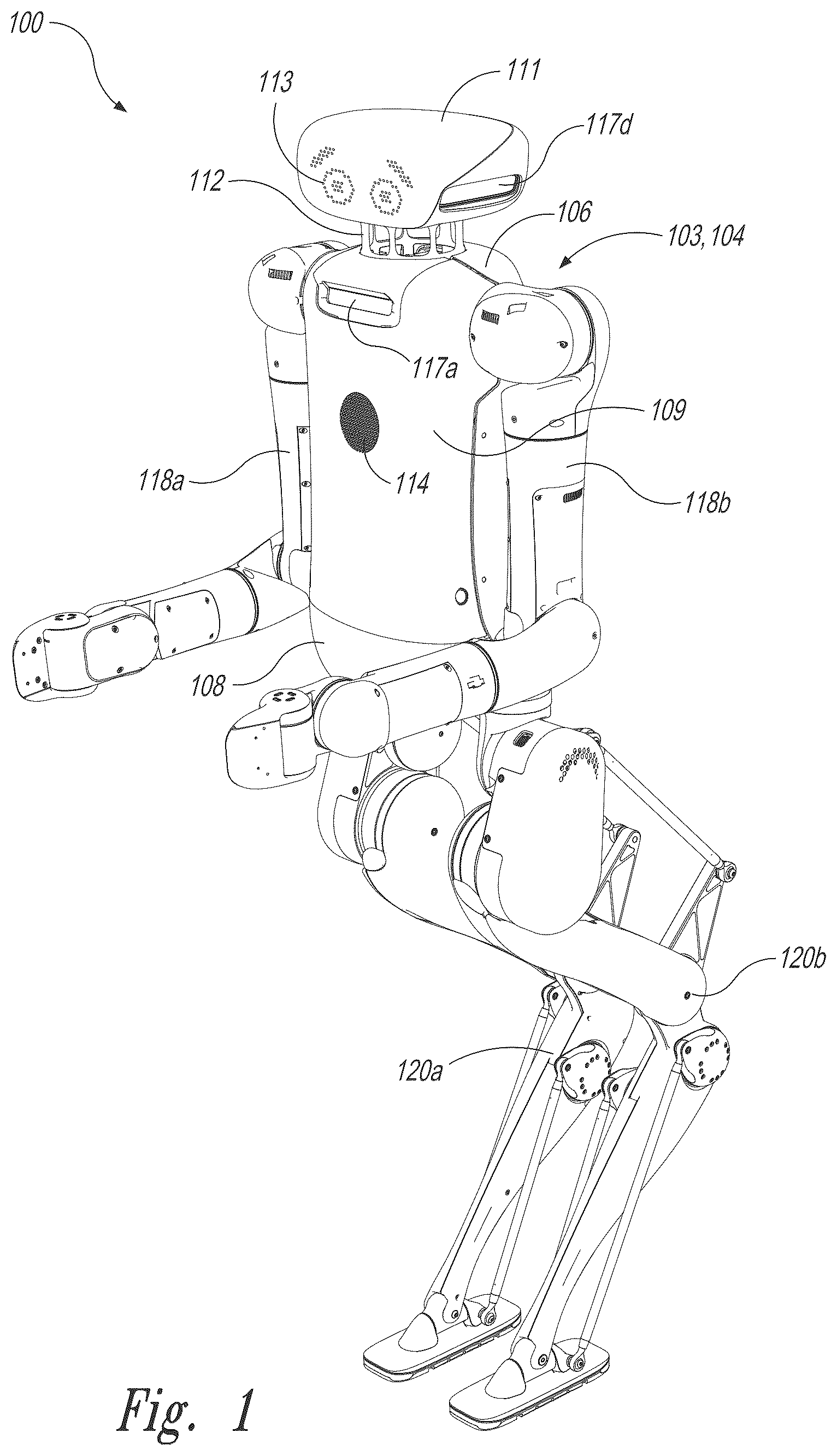 Patent US12552606 — Robotic manipulation with bimanual and nonprehensile aspects and related technology — Figure 1