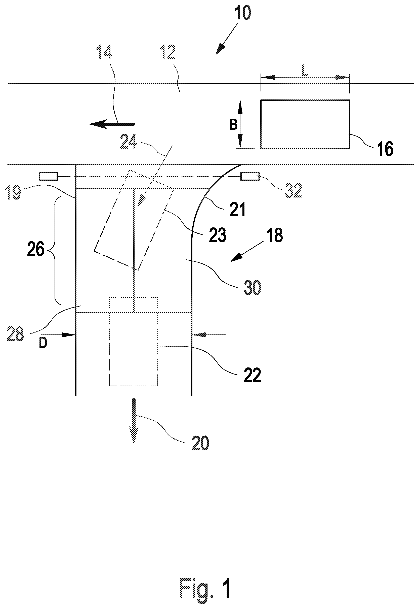 Patent US12552616 — Apparatus for conveying objects — Figure 1