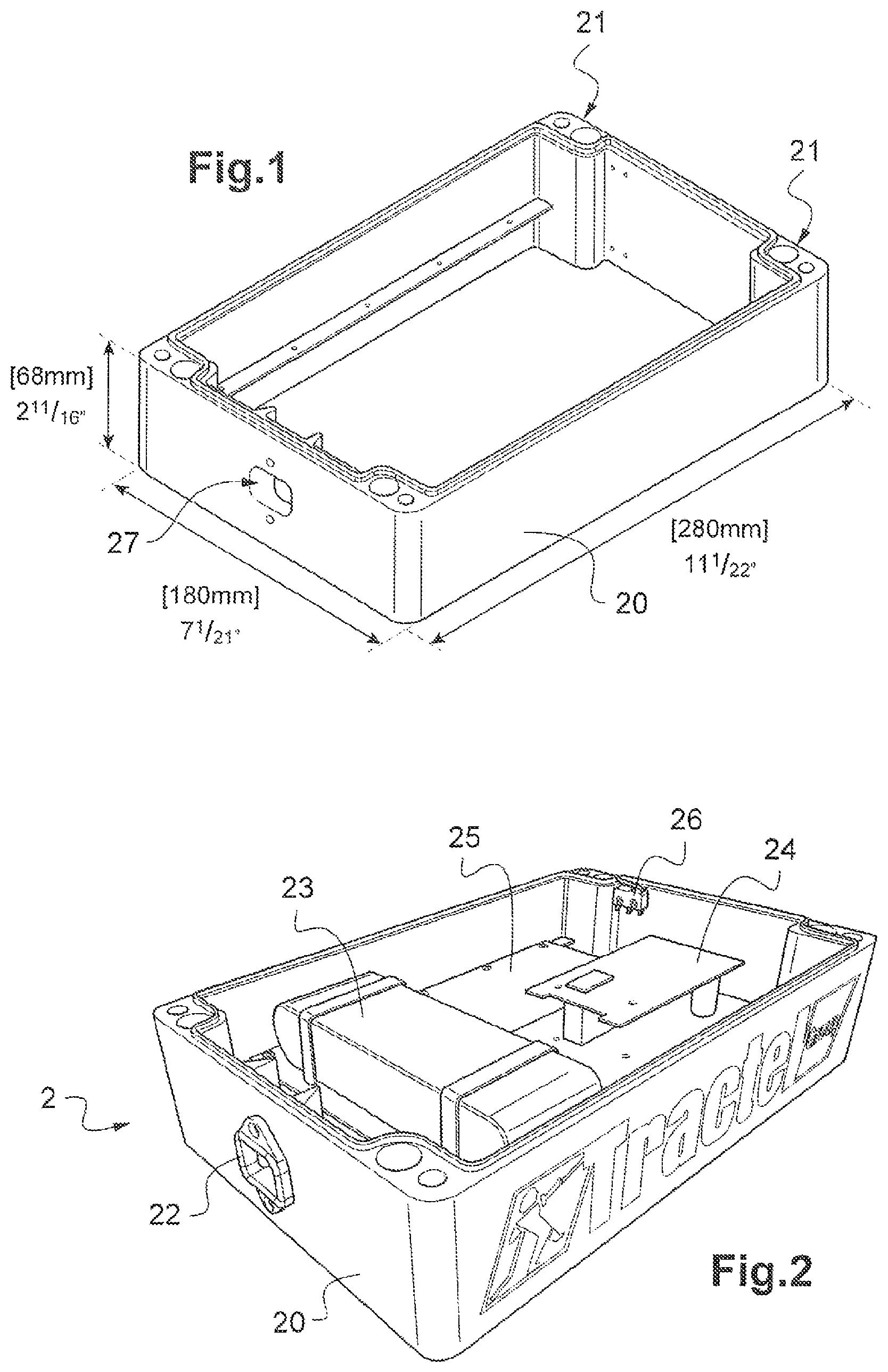 Patent US12552647 — Hoist apparatus comprising a monitoring device and management system using the hoist apparatus — Figure 1