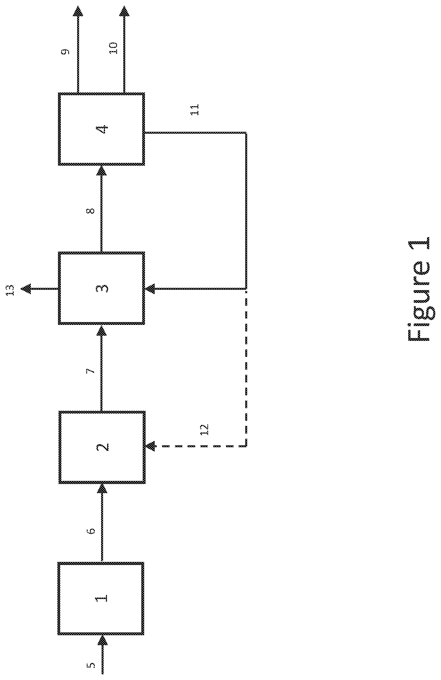 Patent US12552668 — Method for separating hydrogen and nitrogen from cracked ammonia — Figure 1