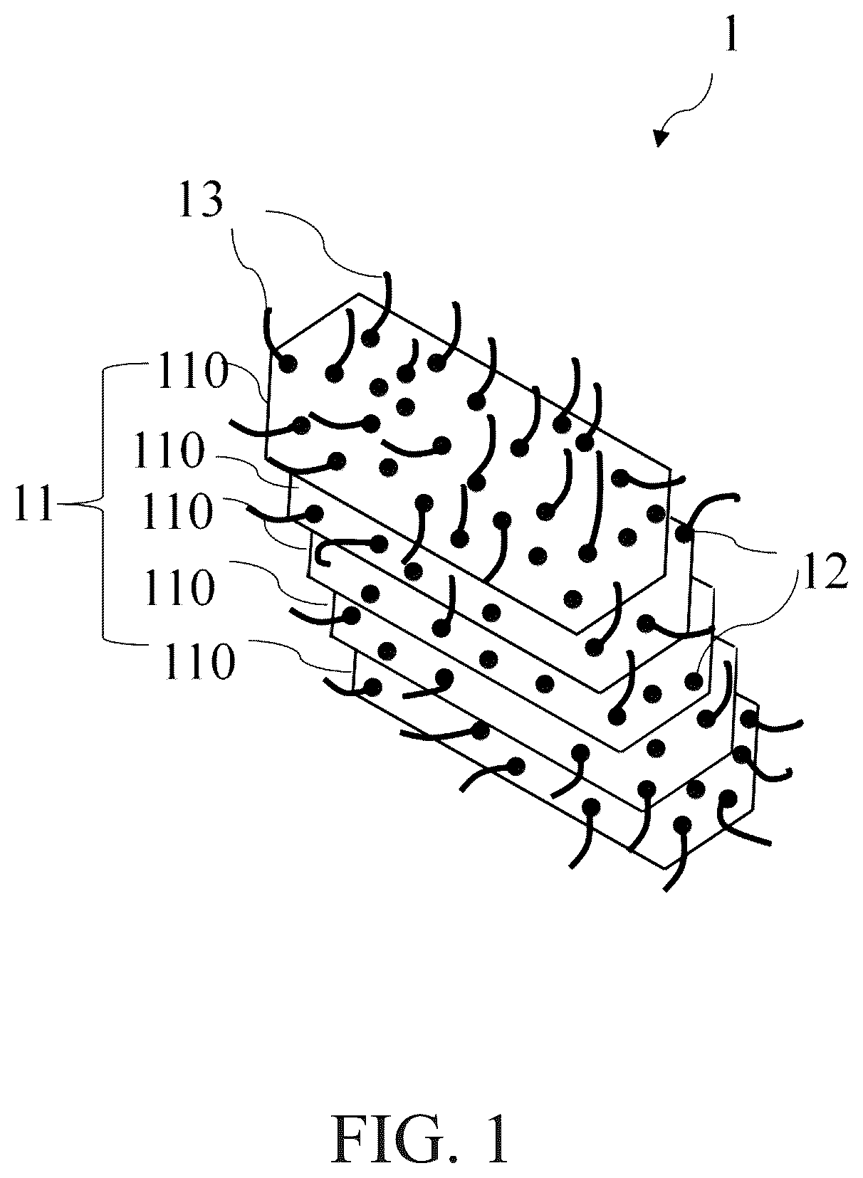 Patent US12552671 Figure 1 – Preparation and application of three-dimensional carbon nanotubes grown from soil clay and graphene oxide