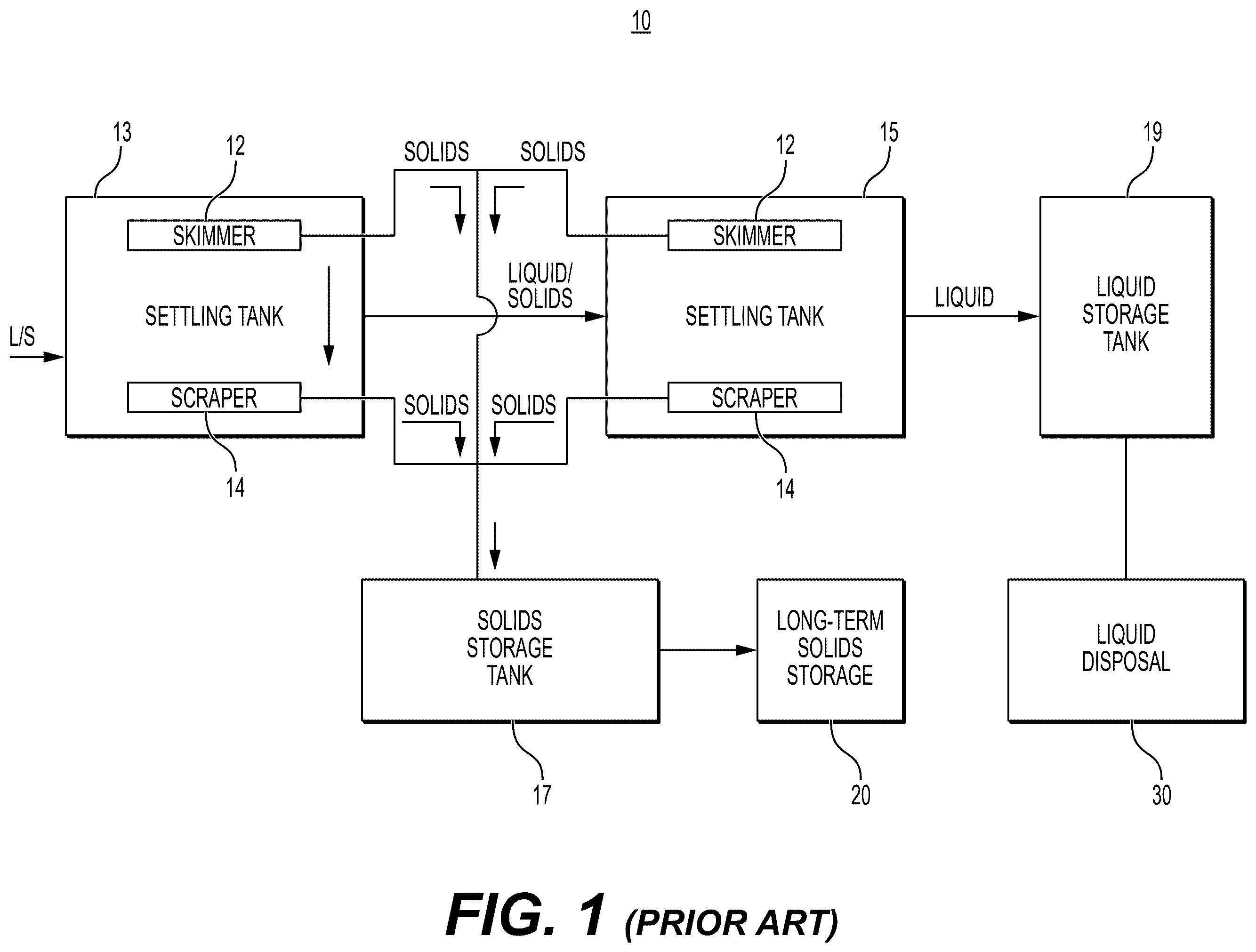 Patent US12552686 — Systems and methods for production of potable water by recycling processed wastewater streams — Figure 1