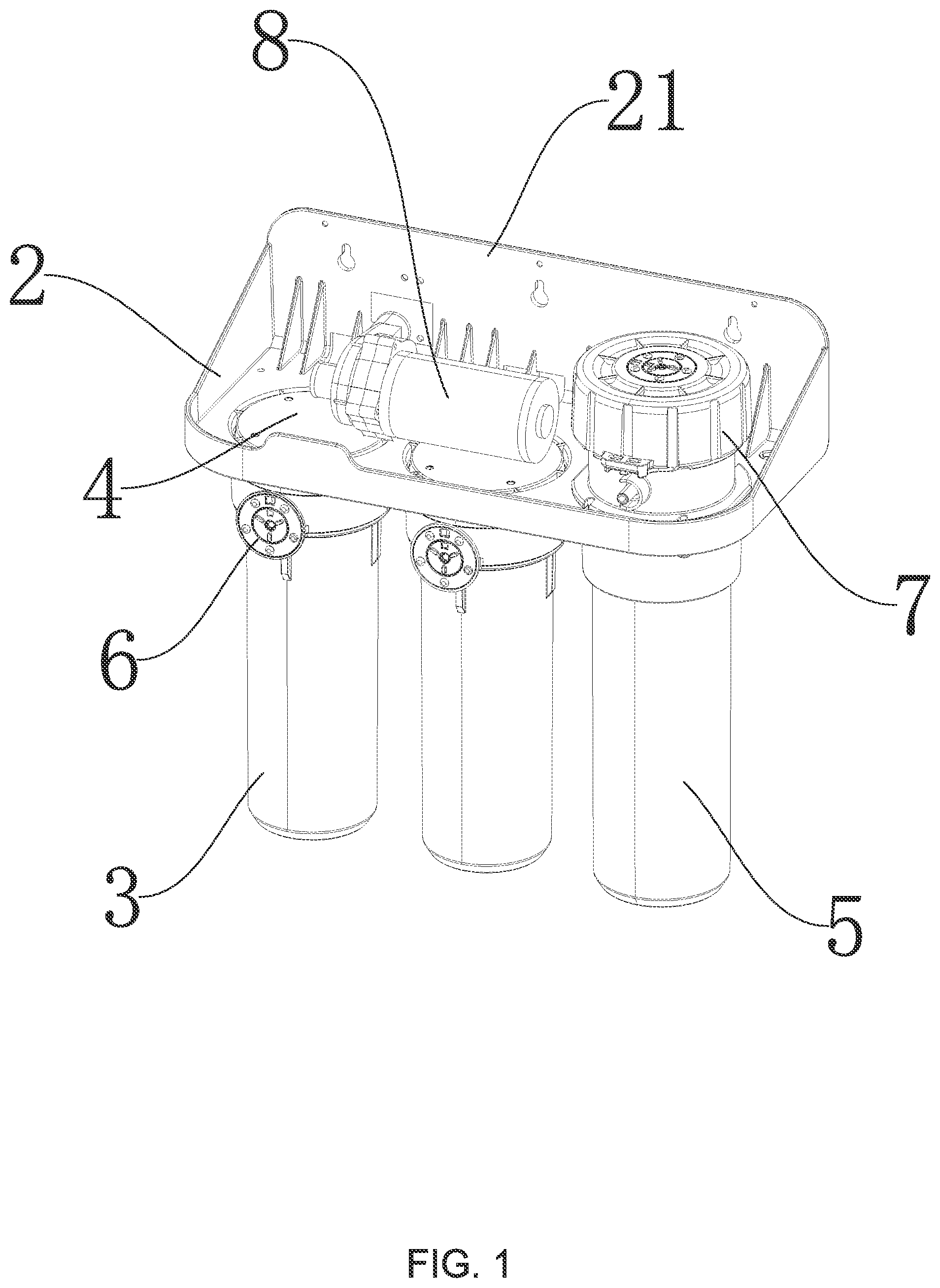 Patent US12552690 — Water purifier — Figure 1