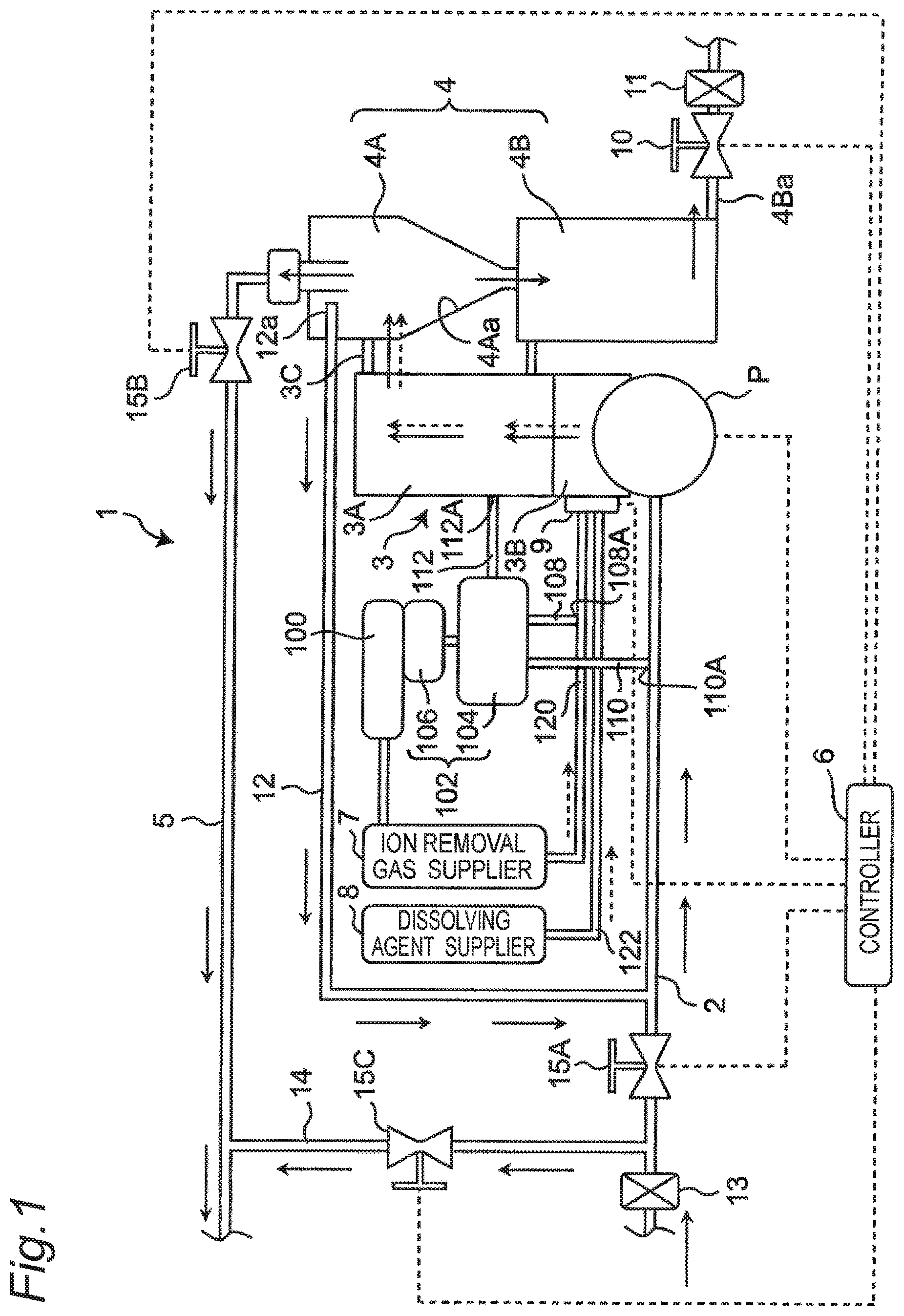 Patent US12552696 — Ion removal system — Figure 1