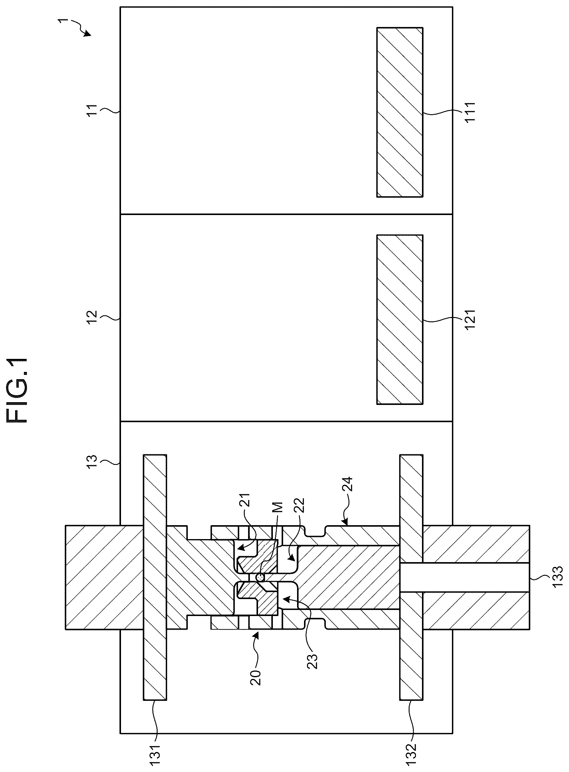 Patent US12552698 — Method of molding optical element and mold for molding optical element — Figure 1