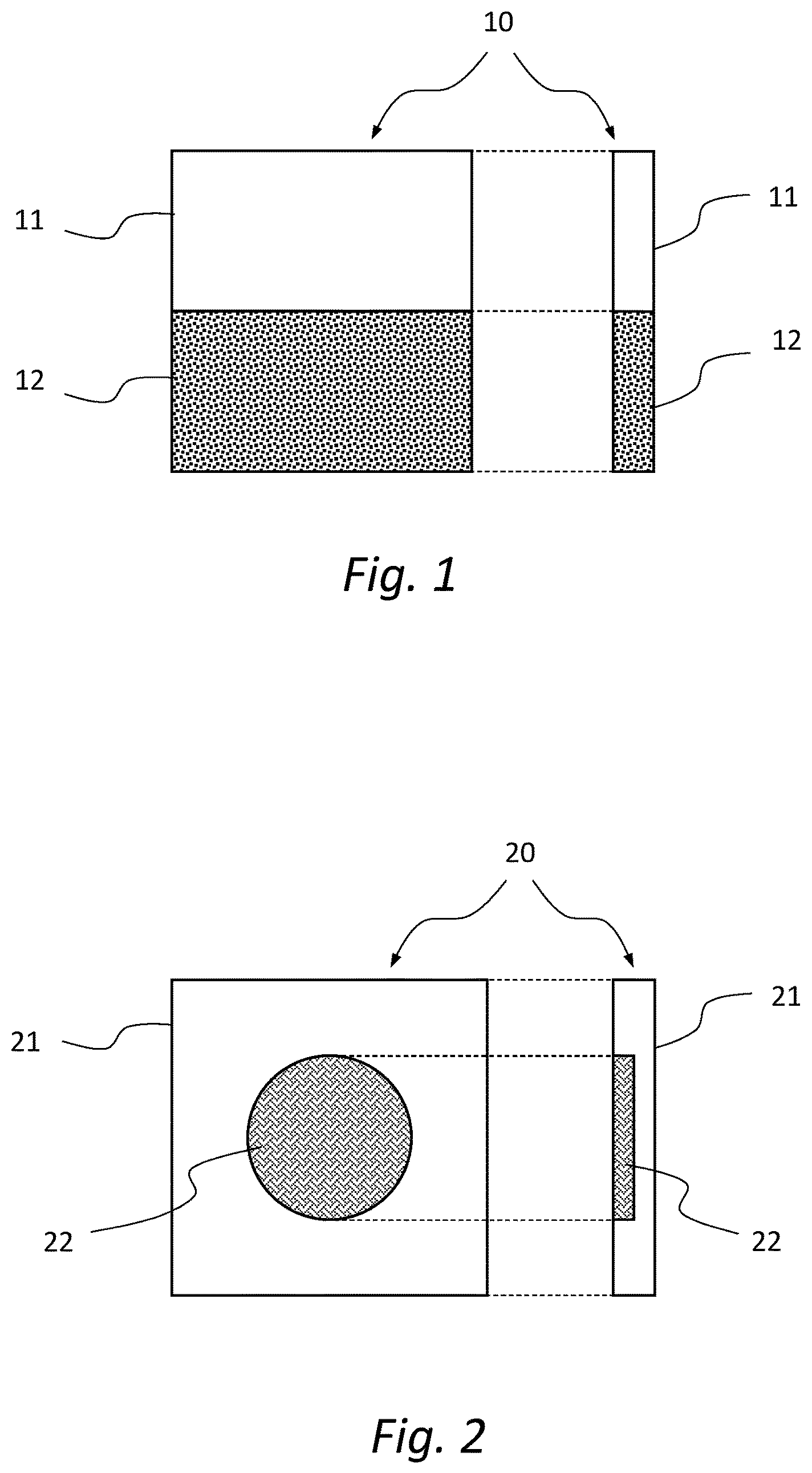 Patent US12552717 — Lithography-based process for the production of transparent ceramic bodies with at least two zones of different composition and transparent ceramic bodies thus obtained — Figure 1