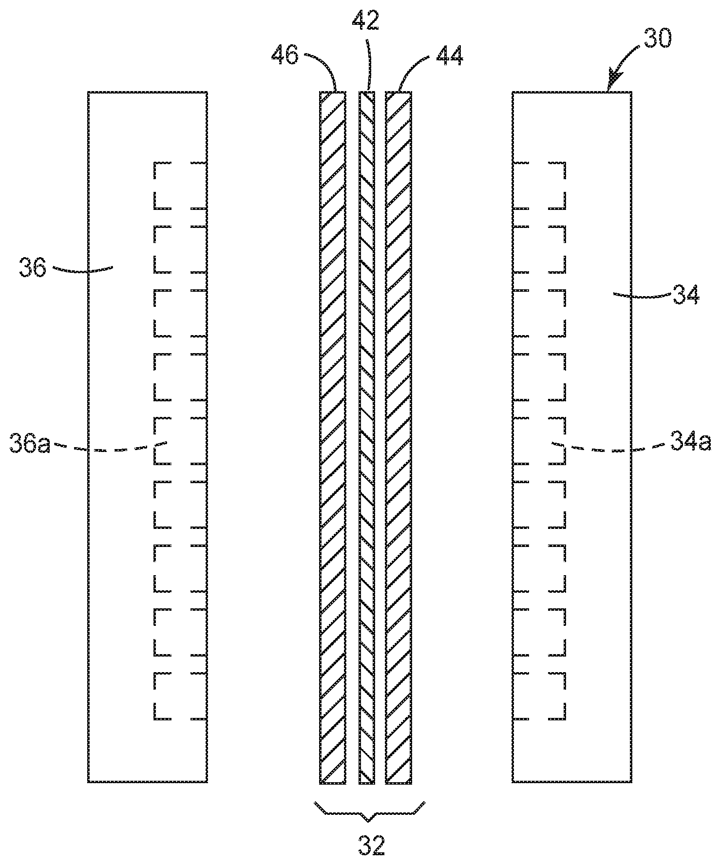 Patent US12552896 — Ionic copolymer, curable membrane precursor composition, membrane composition, and electronic device — Figure 1