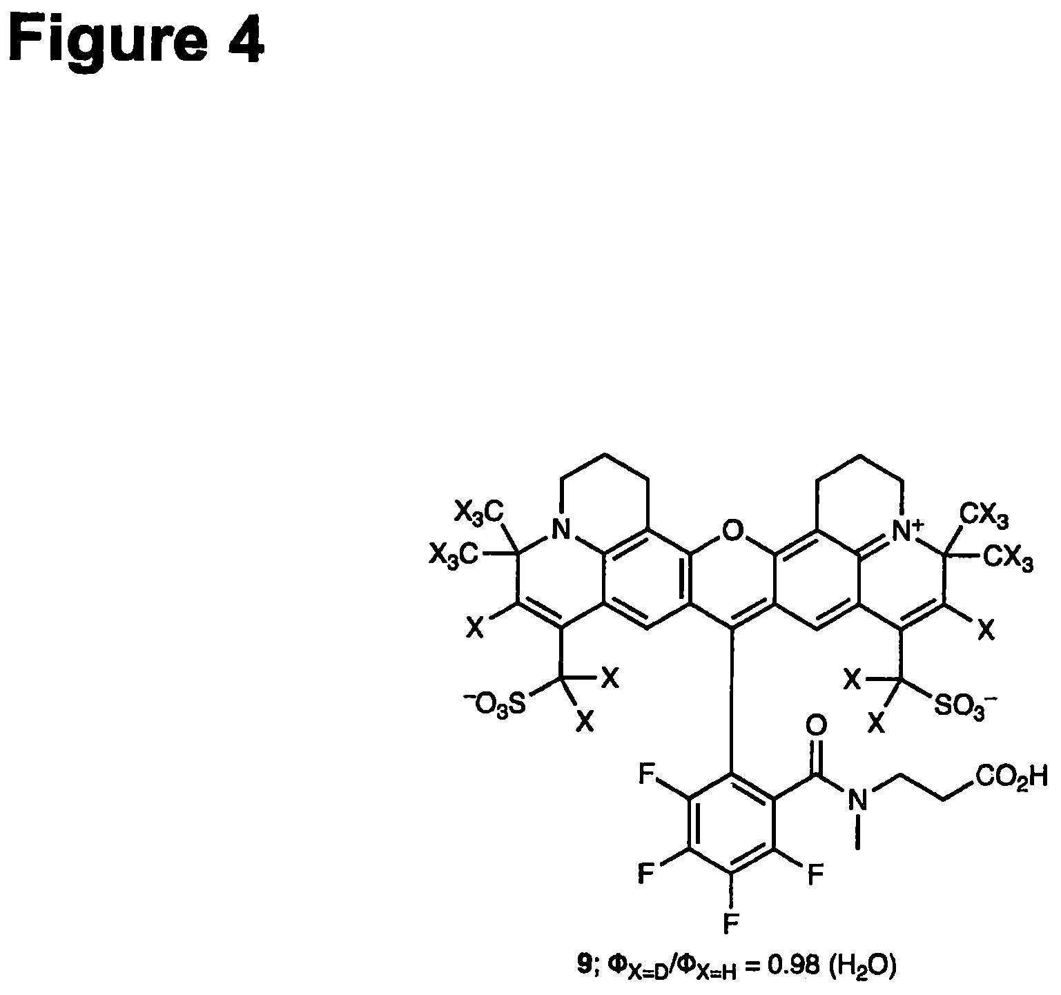 Patent US12552938 Figure 4 – Deuterated fluorophores