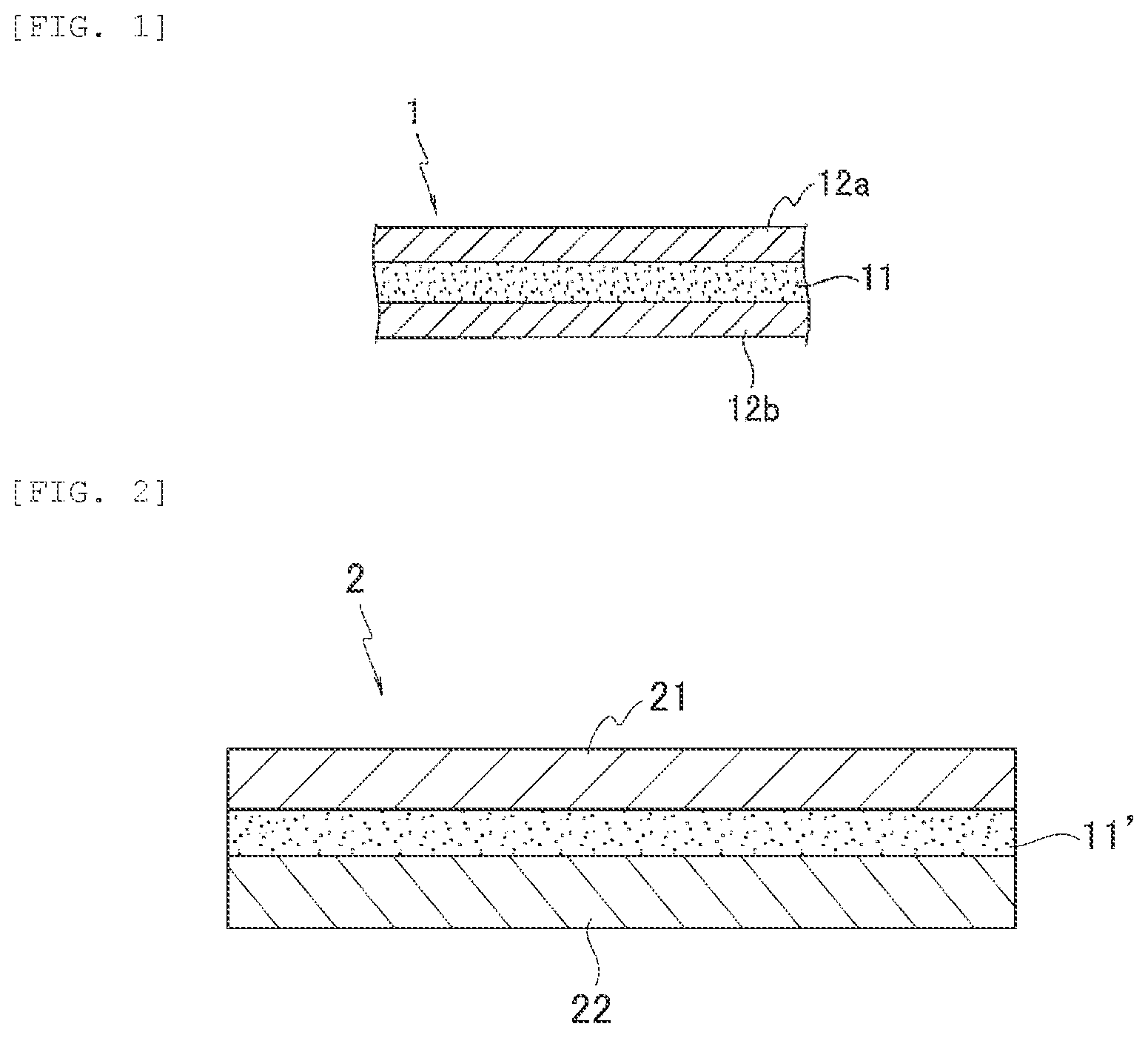Patent US12552970 Figure 1 – Adhesive sheet, construct, and method for producing construct