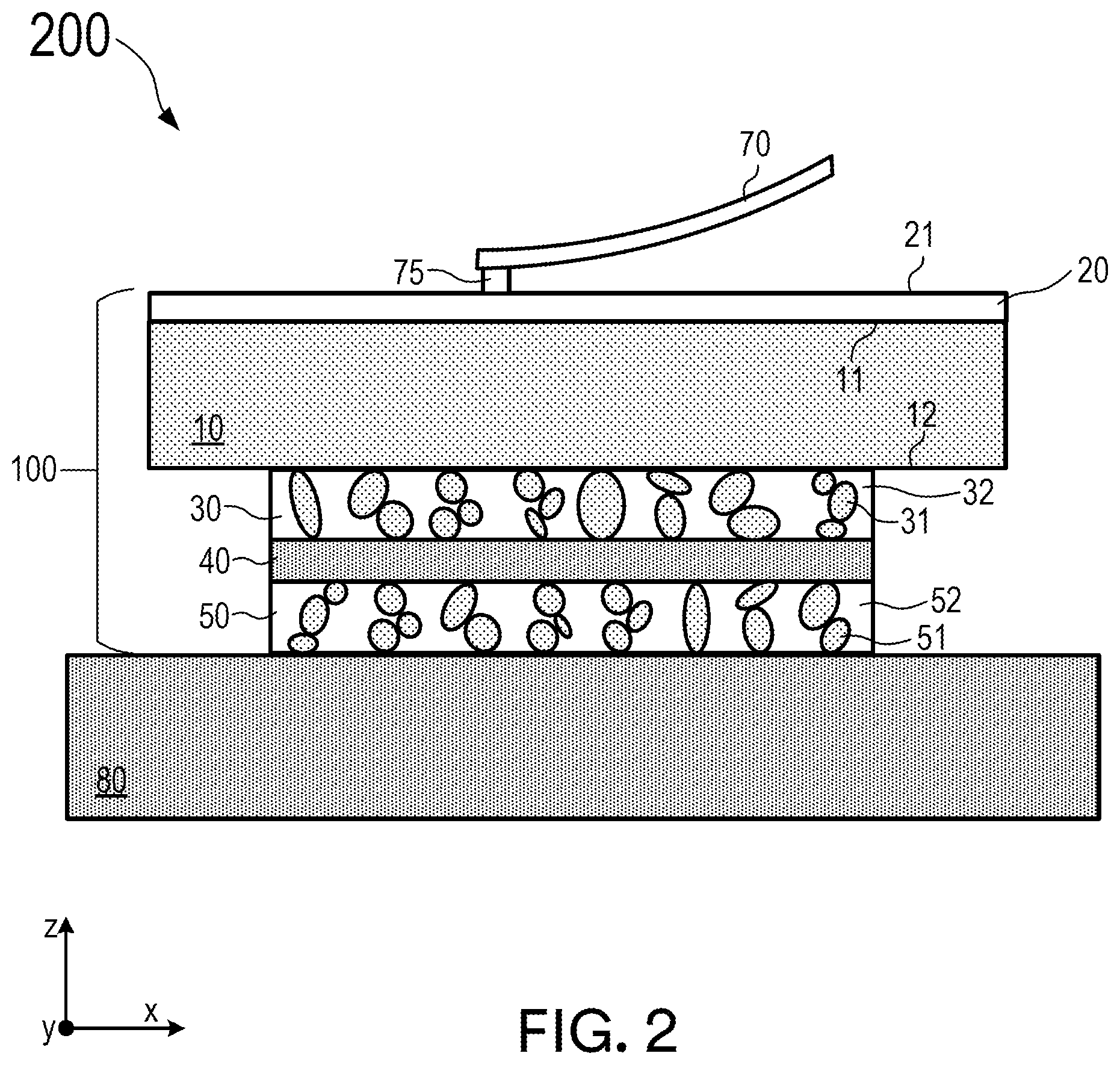 Patent US12552971 Figure 2 – Electrically conductive bonding tape with low passive intermodulation
