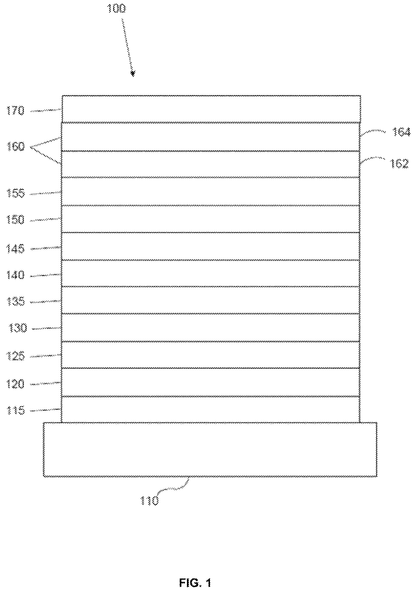Patent US12552986 — Organic electroluminescent materials and devices — Figure 1