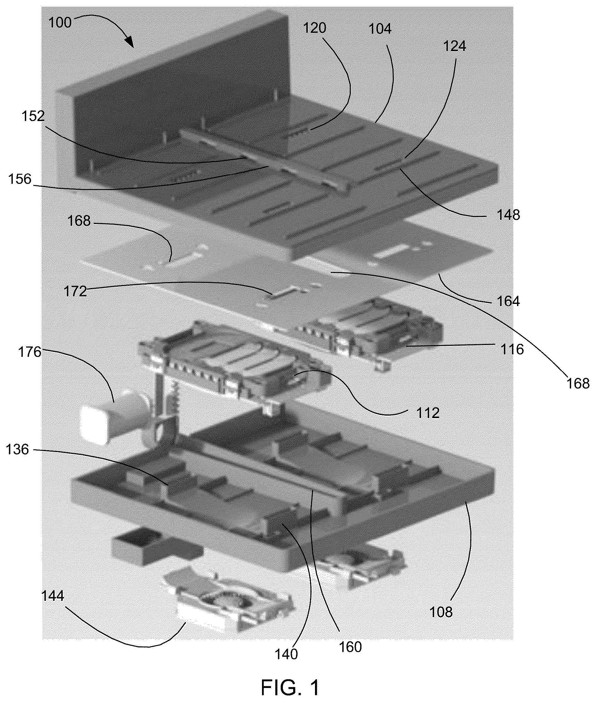 Patent US12556035 — Wireless charger with venting system — Figure 1