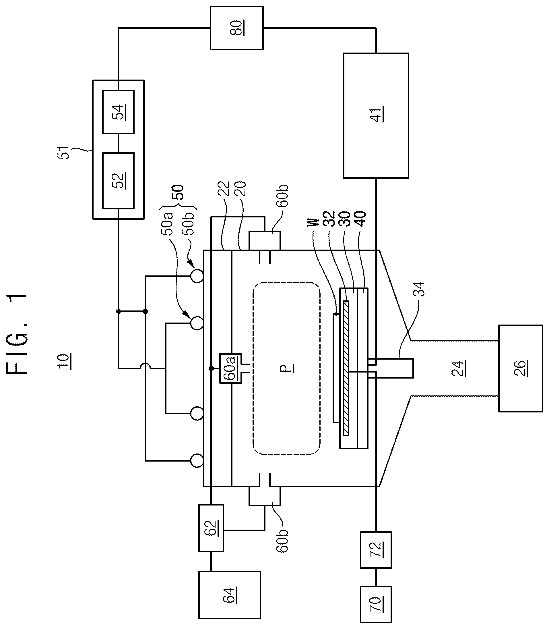 Patent US12556111 Figure 1 – Power generator with partial sinusoidal waveform, plasma processing apparatus including the same and method of manufacturing semiconductor device using the same