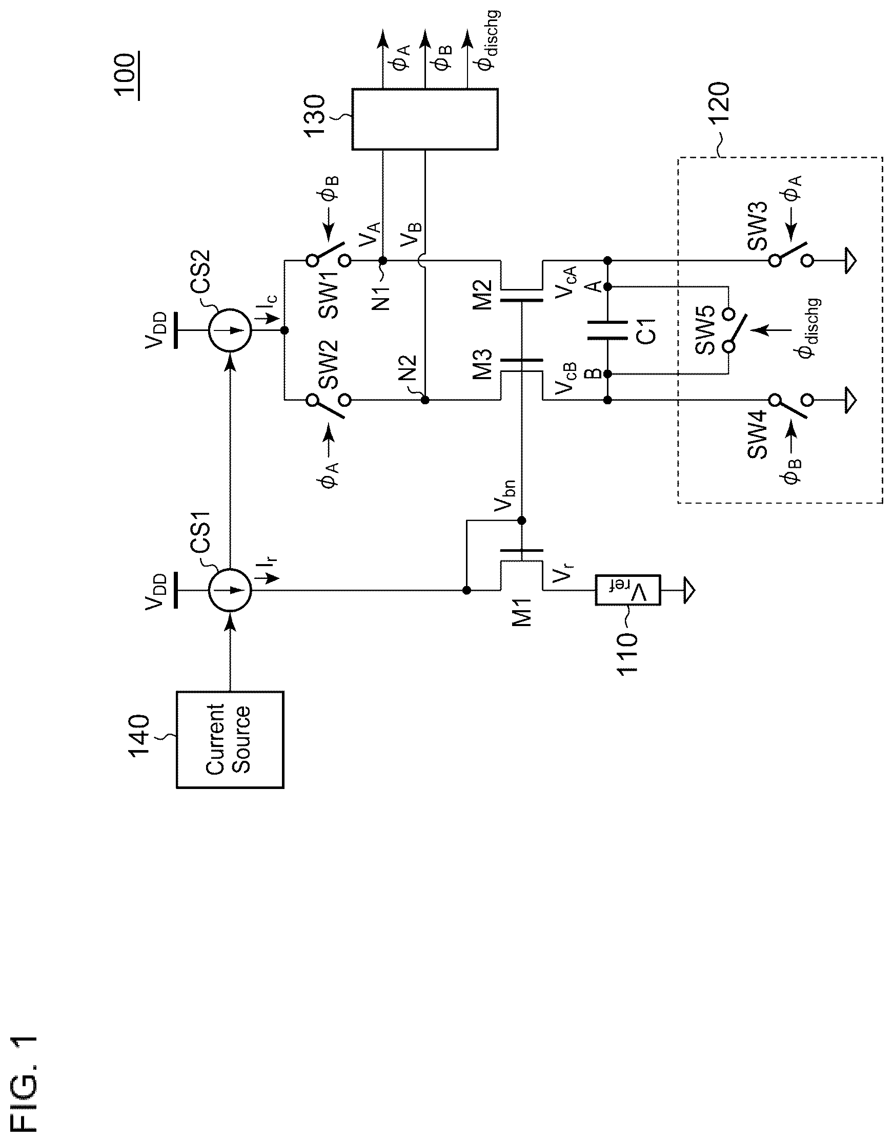 Patent US12556167 — Oscillator circuit — Figure 1