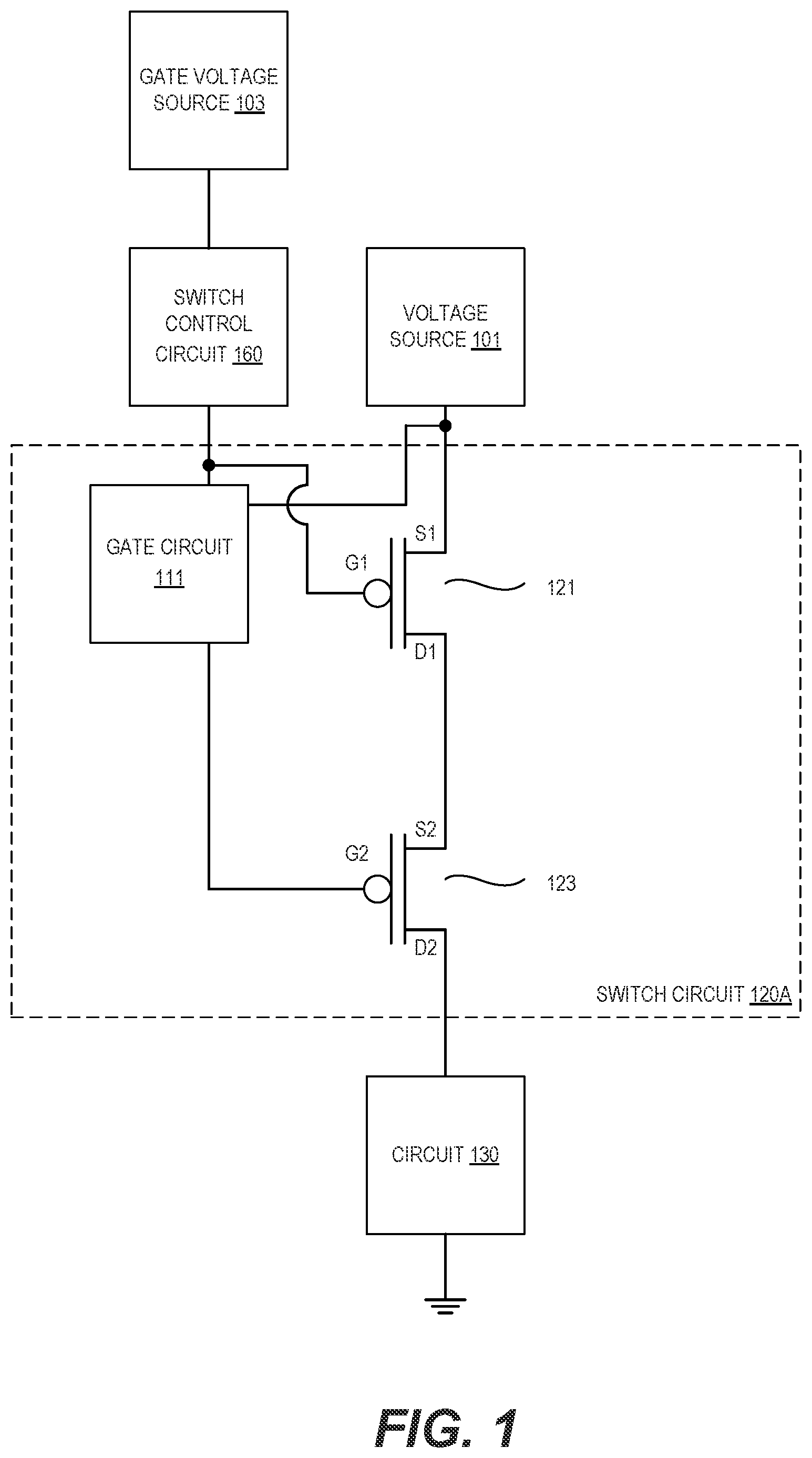 Patent US12556177 — Power switch circuit — Figure 1