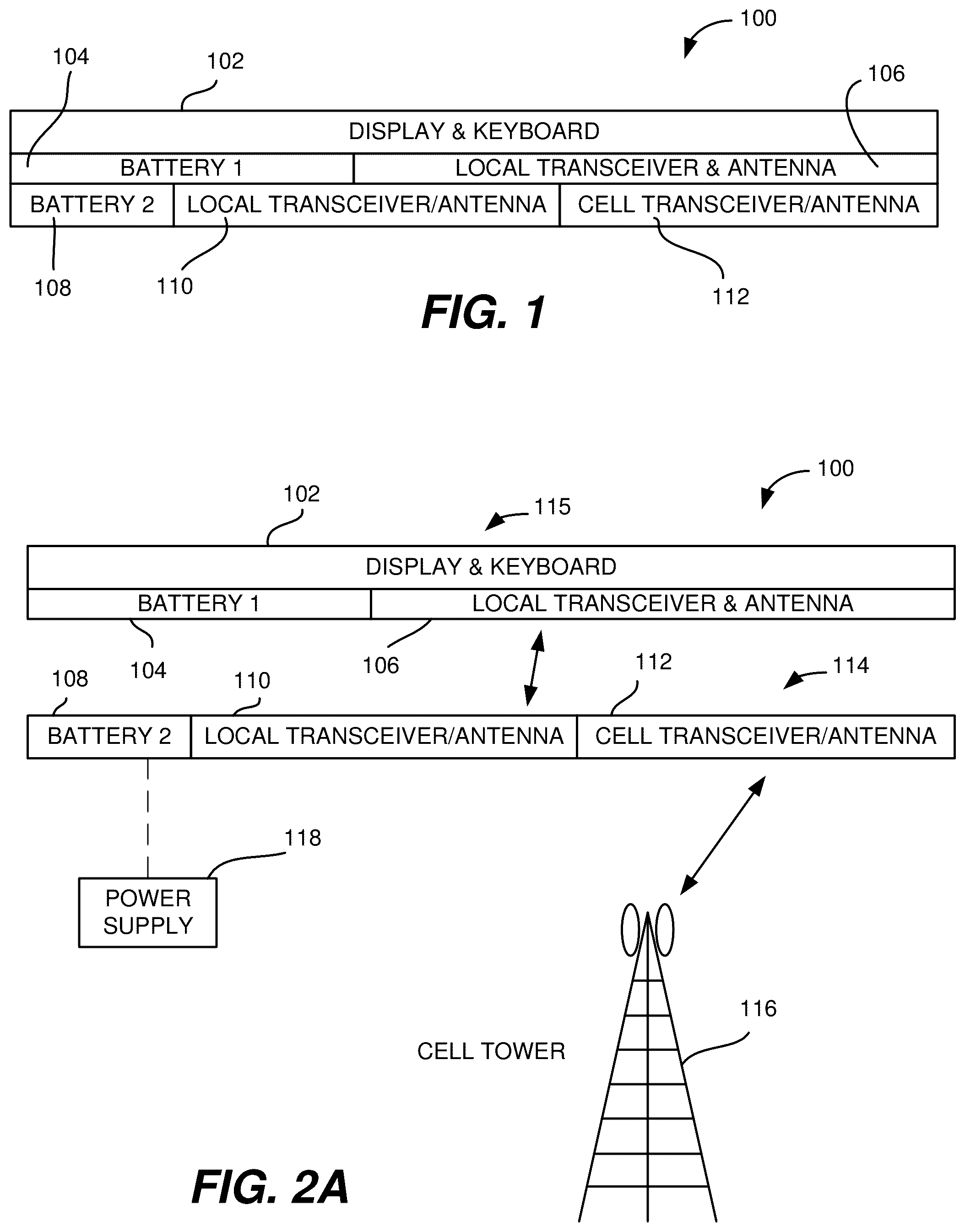 Patent US12556214 Figure 1 – Methods and apparatus for reducing cellular telephone radiation exposure
