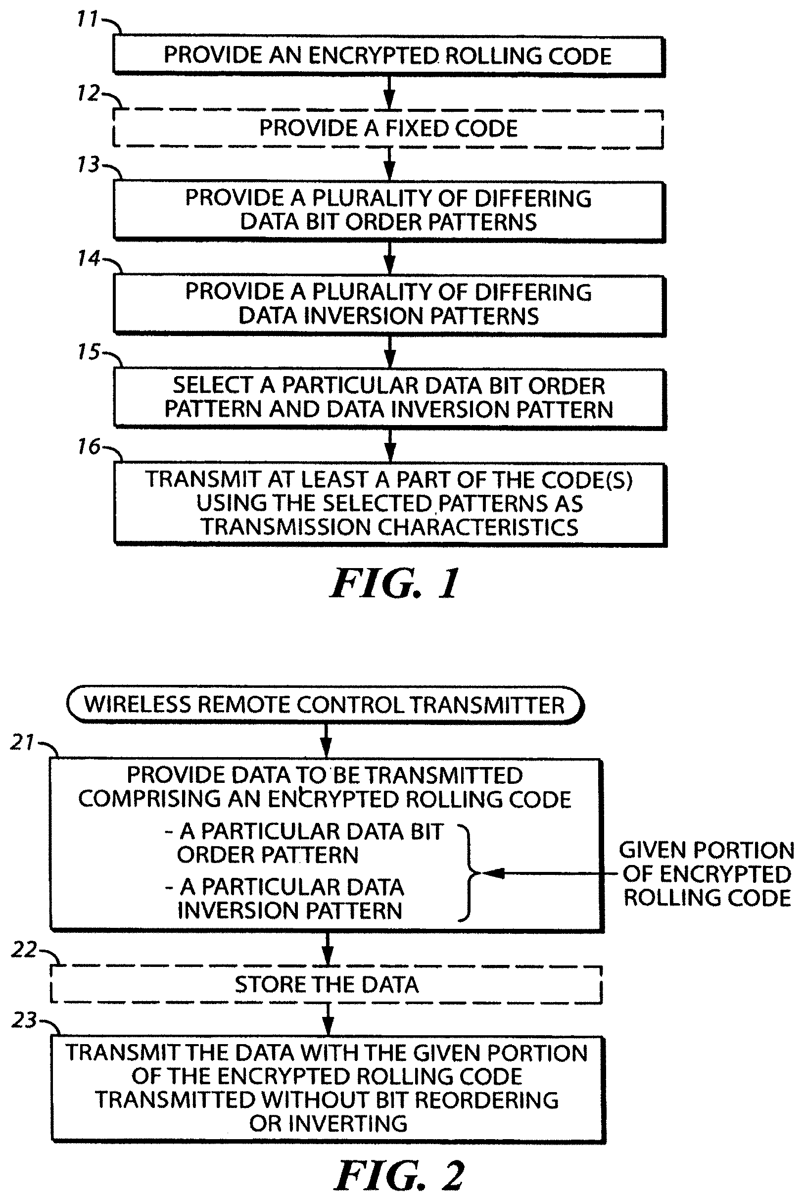 Patent US12556387 — Method and apparatus to facilitate transmission of an encrypted rolling code — Figure 1