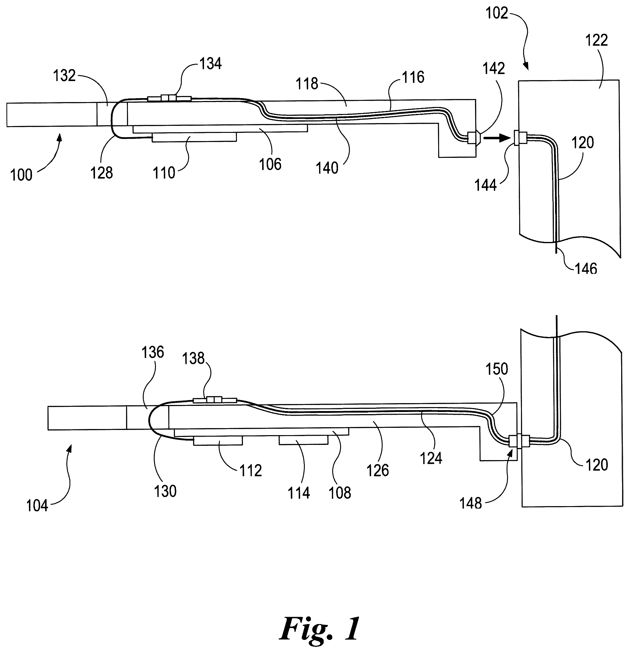 Patent US12556496 — Wormhole backplane ultrahigh density optical routing system — Figure 1