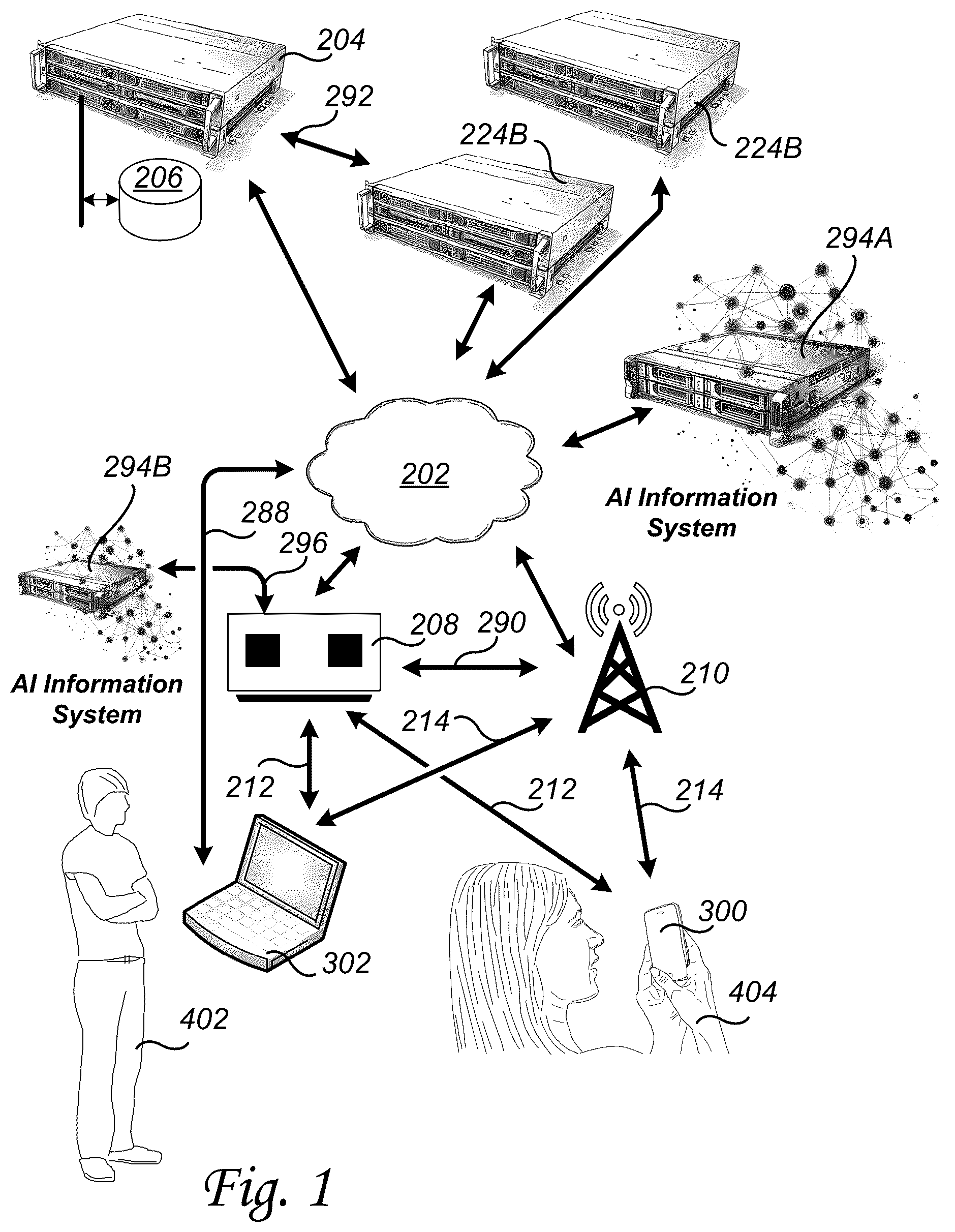 Patent US12556511 — Personal awareness system and method for personal safety and digital content safety of a user — Figure 1