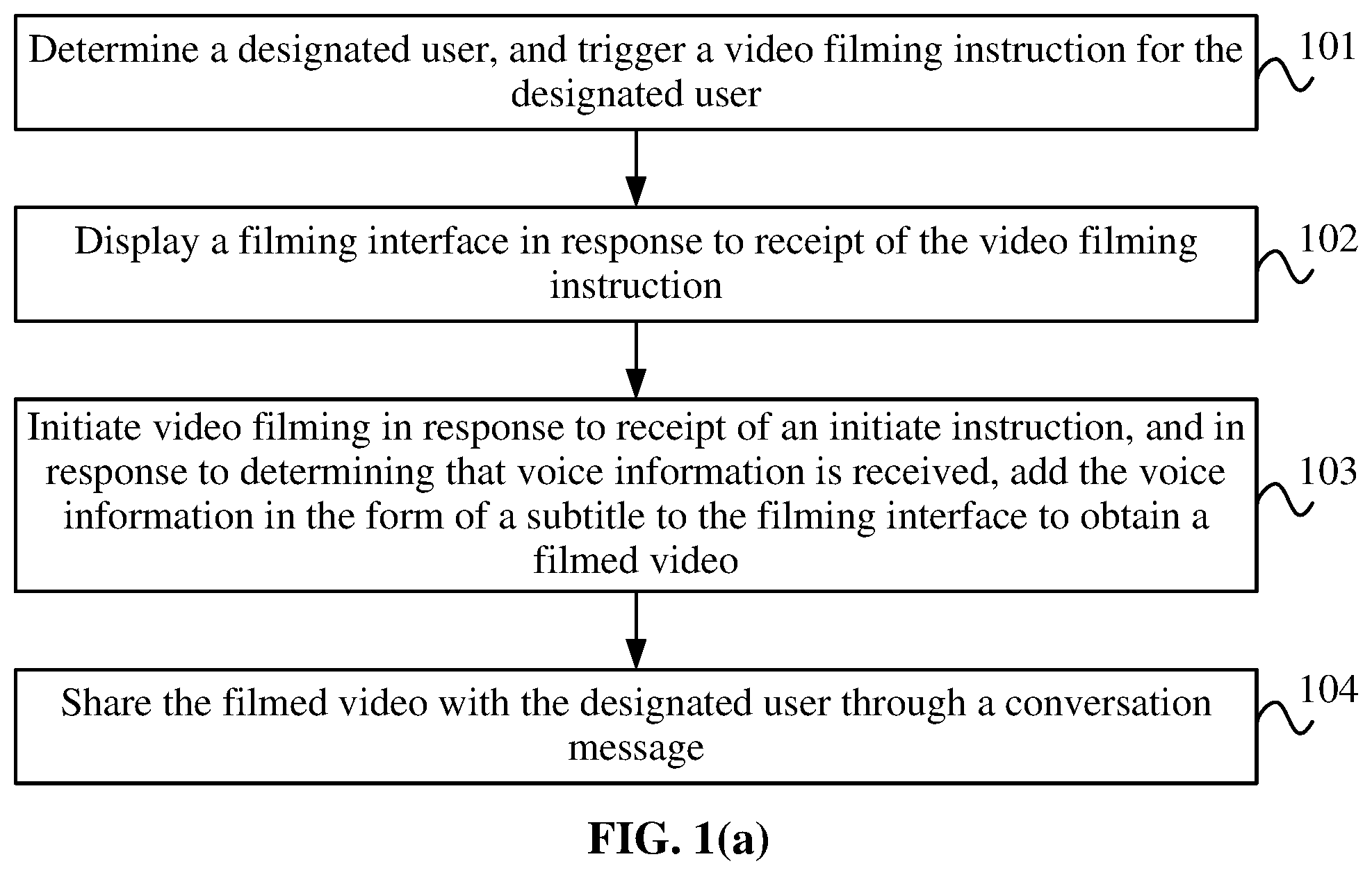 Patent US12556808 — Video sharing method and apparatus, electronic device, and storage medium — Figure 1