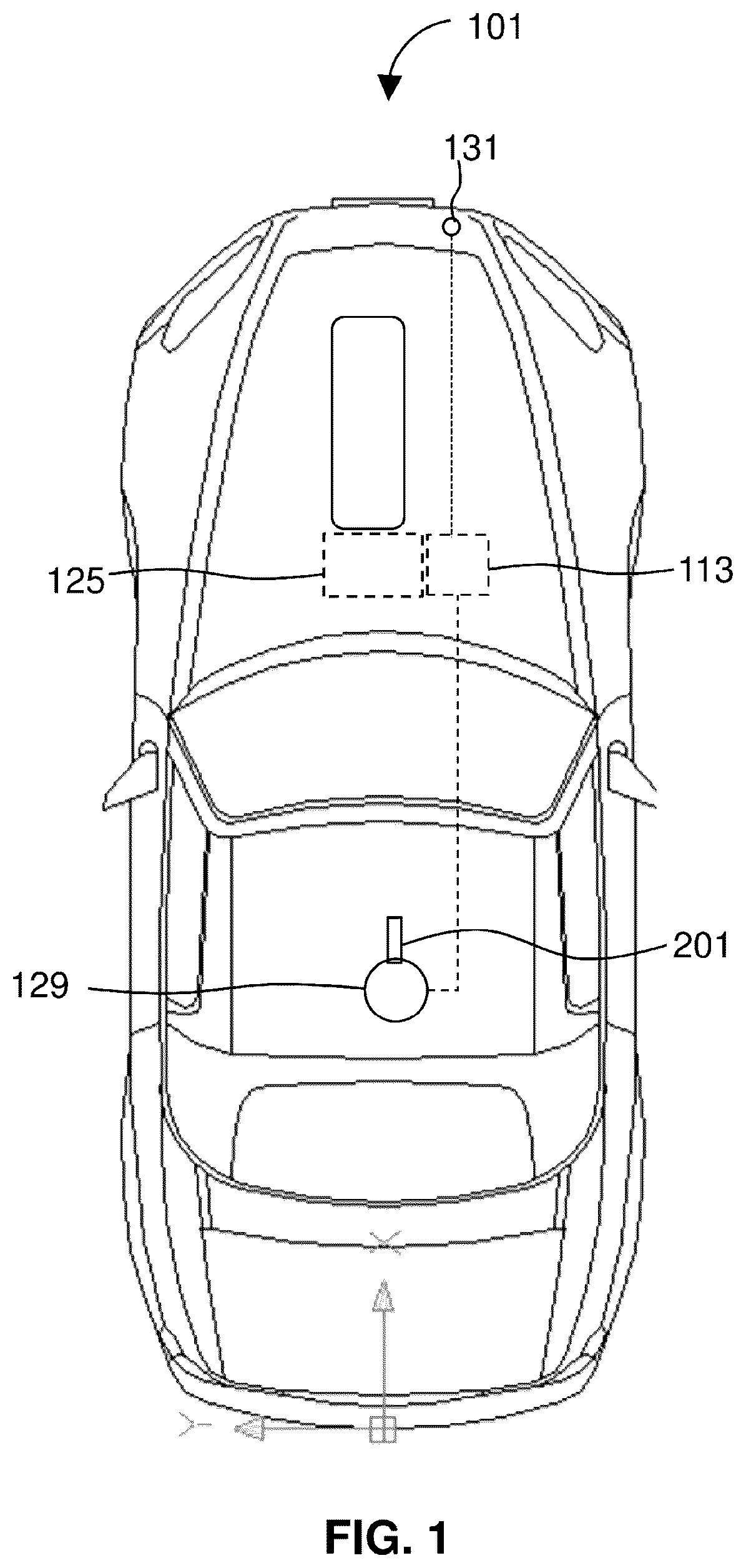 Patent US12556827 — Real-time HDR video for vehicle control — Figure 1