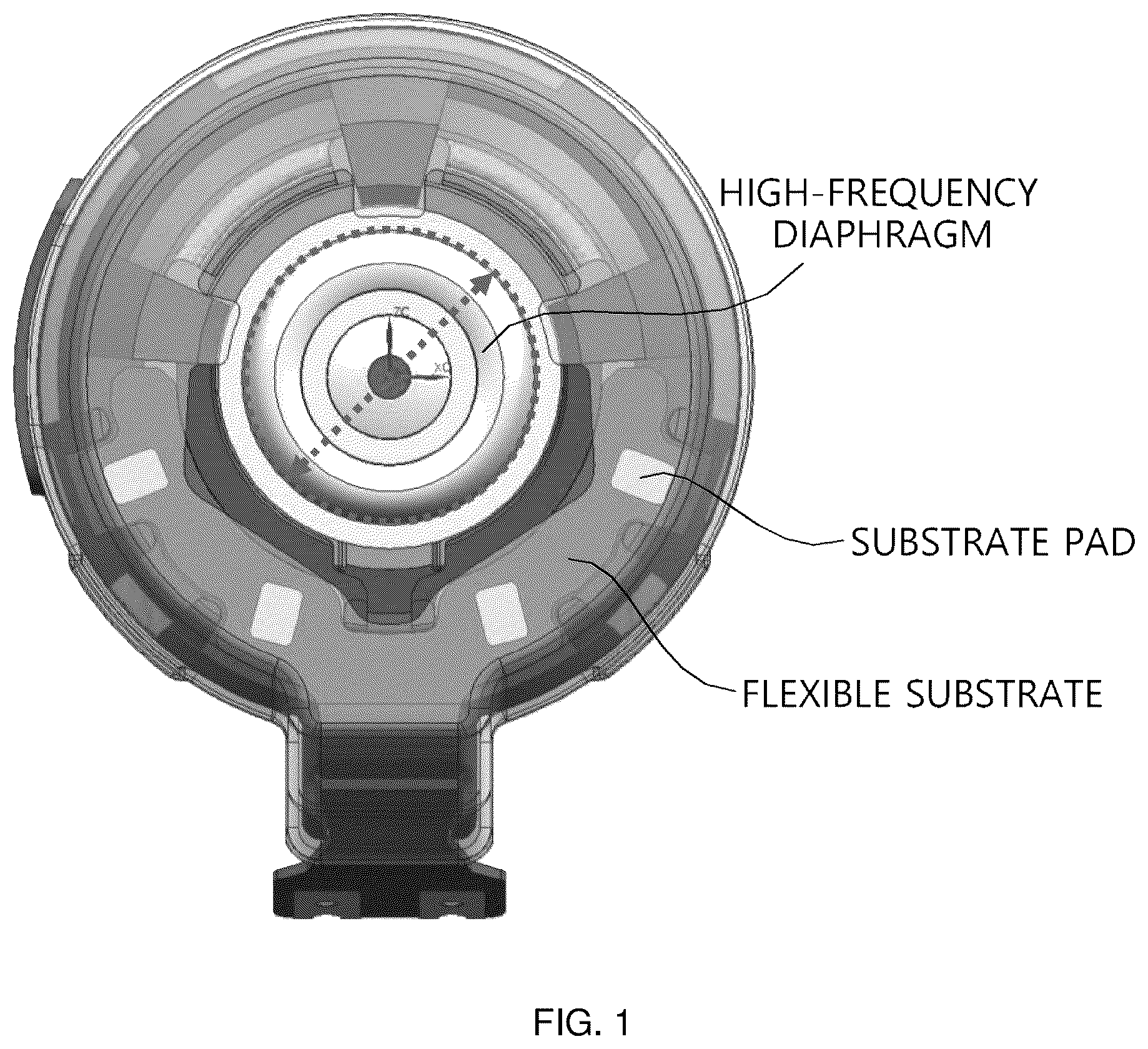 Patent US12556867 — Speaker unit for earphone — Figure 1