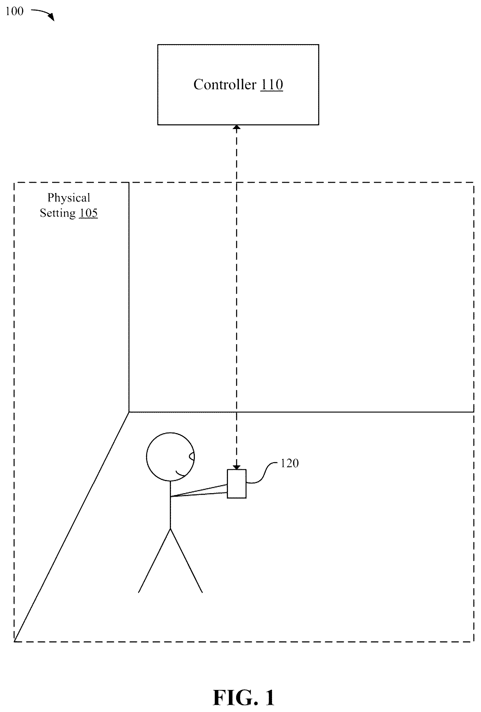 Patent US12562003 Figure 1 – Pupil assessment using modulated on-axis illumination