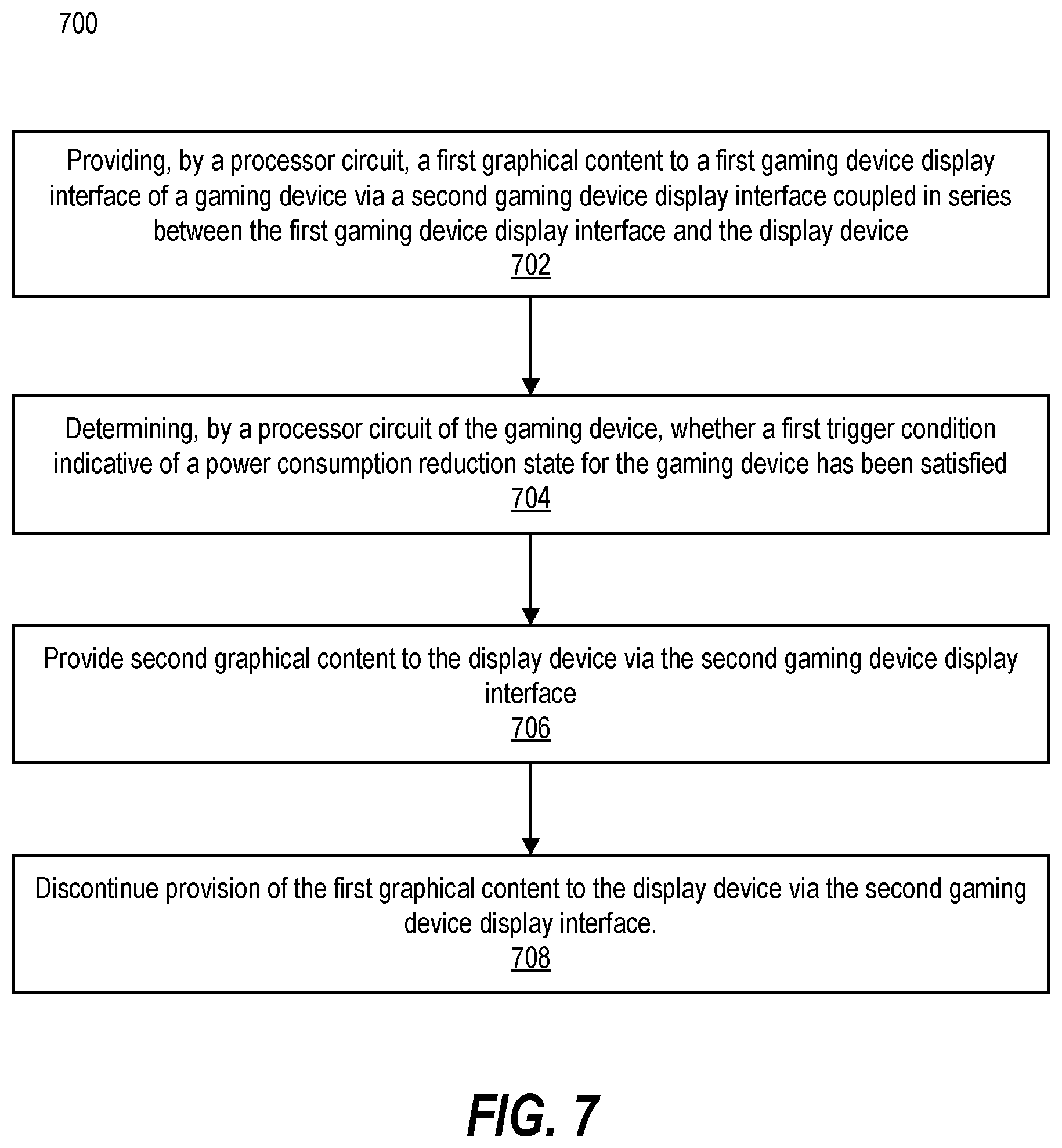 Patent US12562023 Figure 10 – Controlling power consumption in graphics components of gaming devices