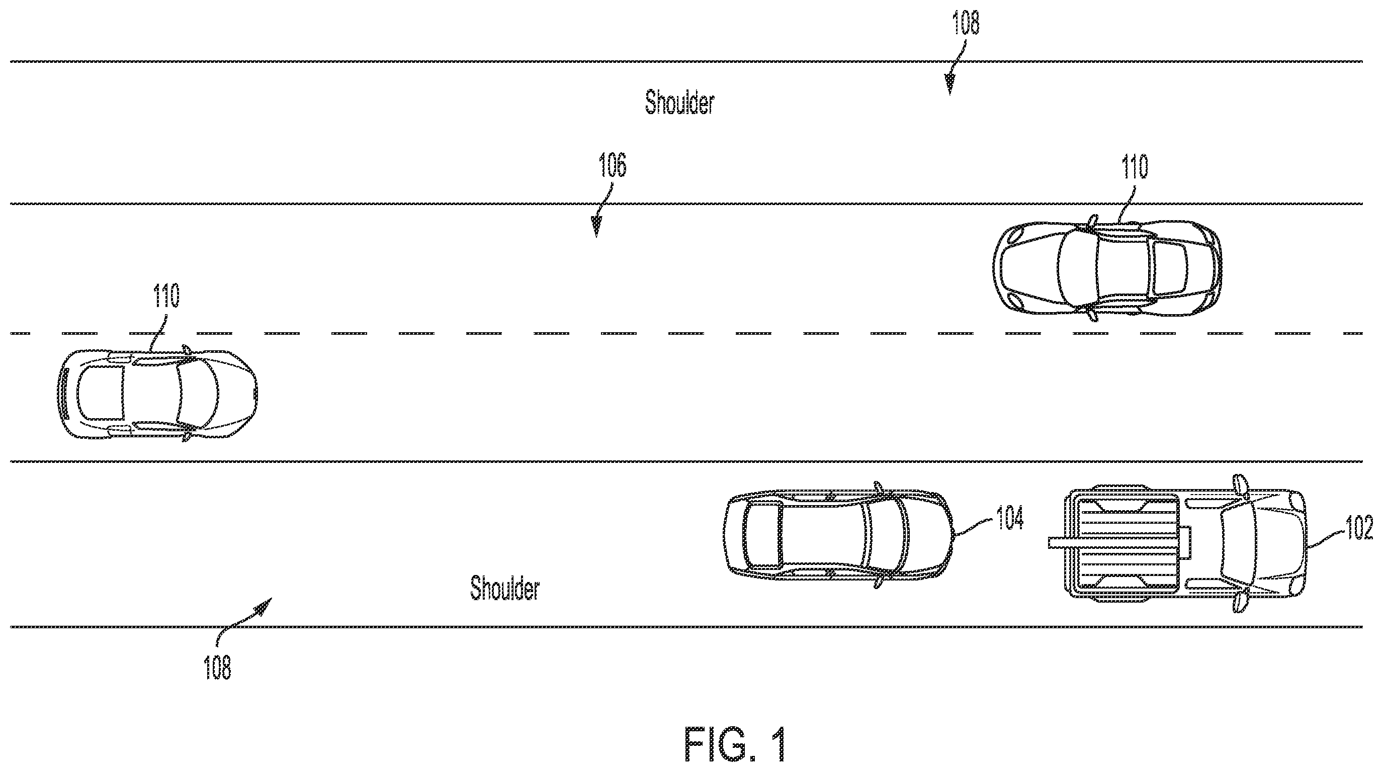 Patent US12562058 — Road-side detection and alert system and method — Figure 1