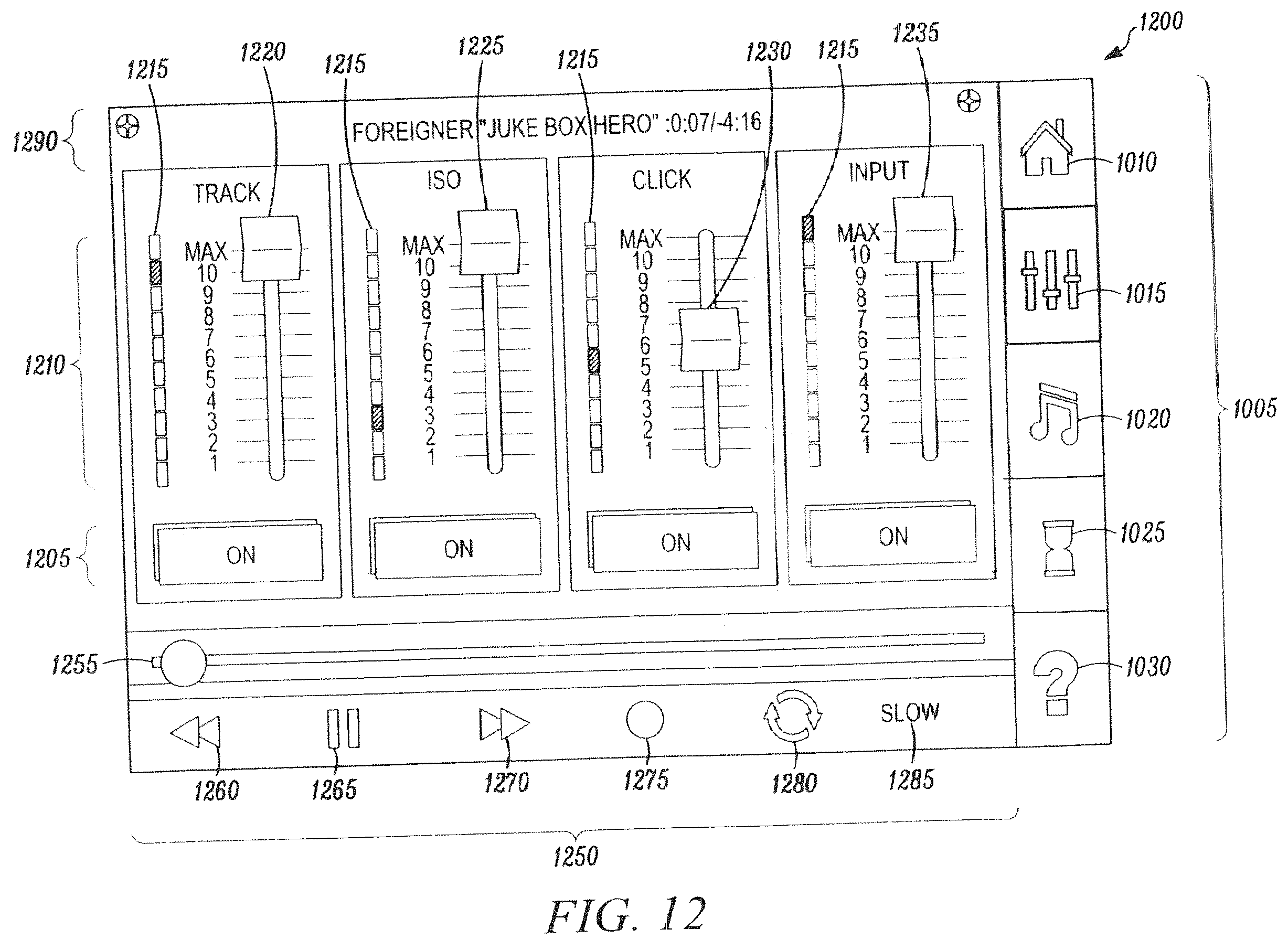 Patent US12562074 Figure 10 – Playback system for synchronizing audiovisual works