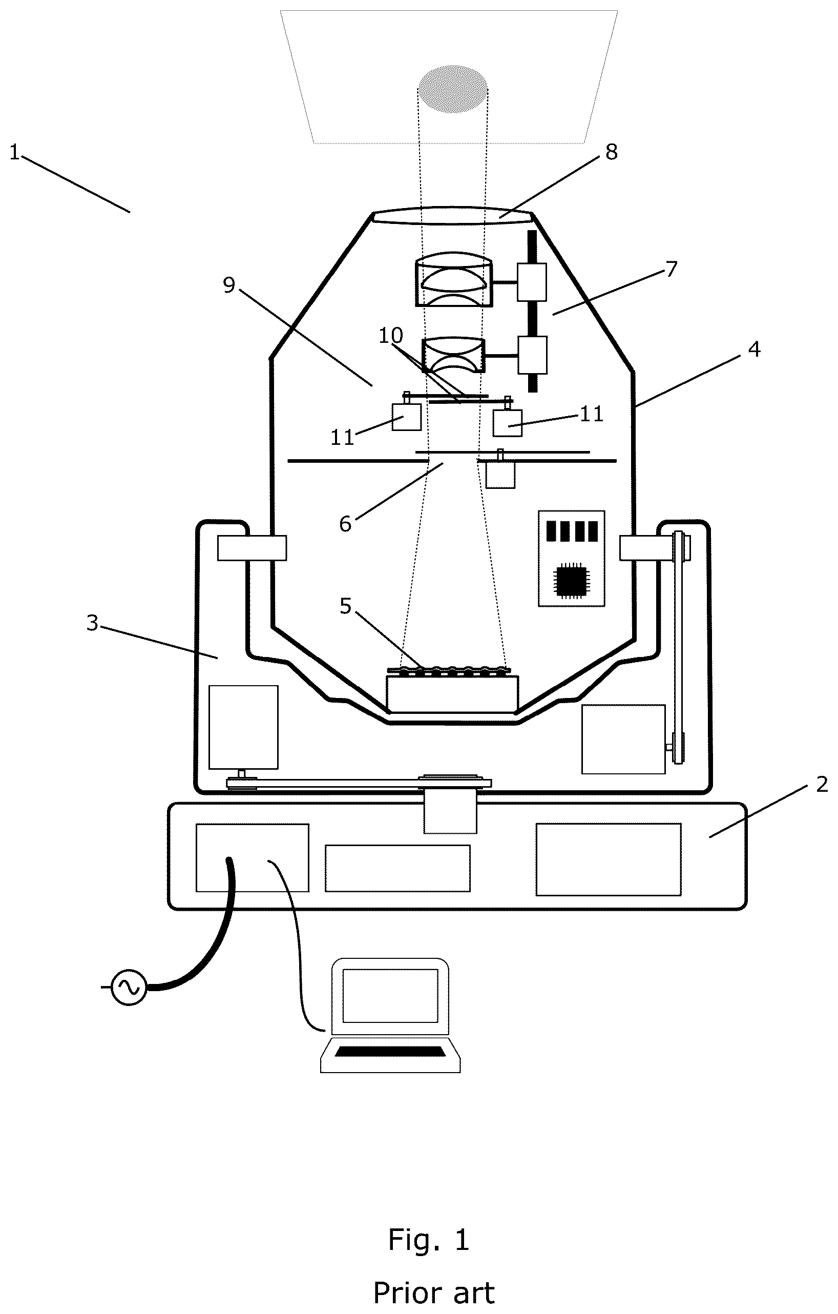 Patent US12562083 — Flag actuation system for a lighting fixture — Figure 1