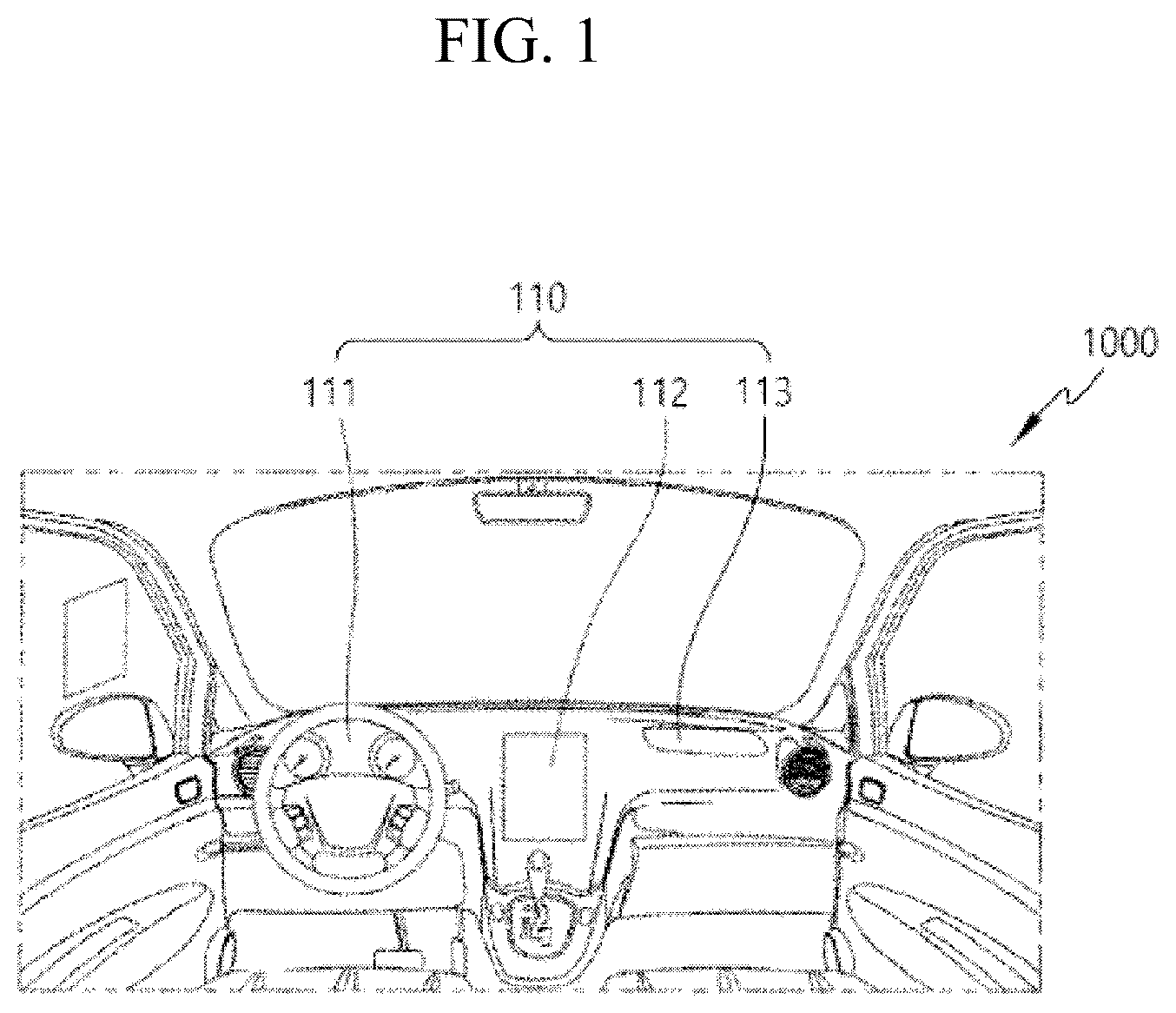 Patent US12562098 — Display apparatus and display panel — Figure 1