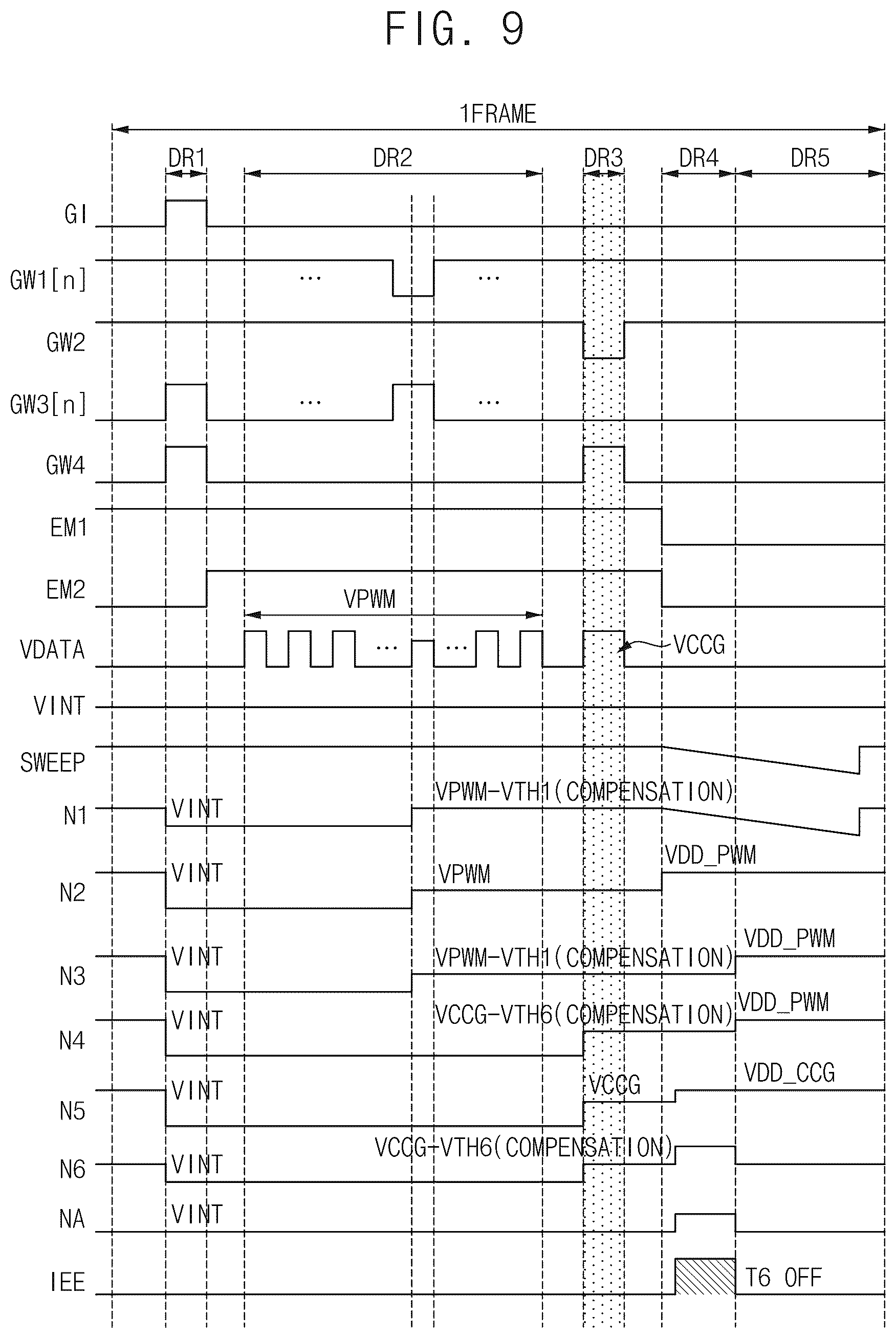 Patent US12562102 Figure 9 – Pixel circuit and display apparatus including the same