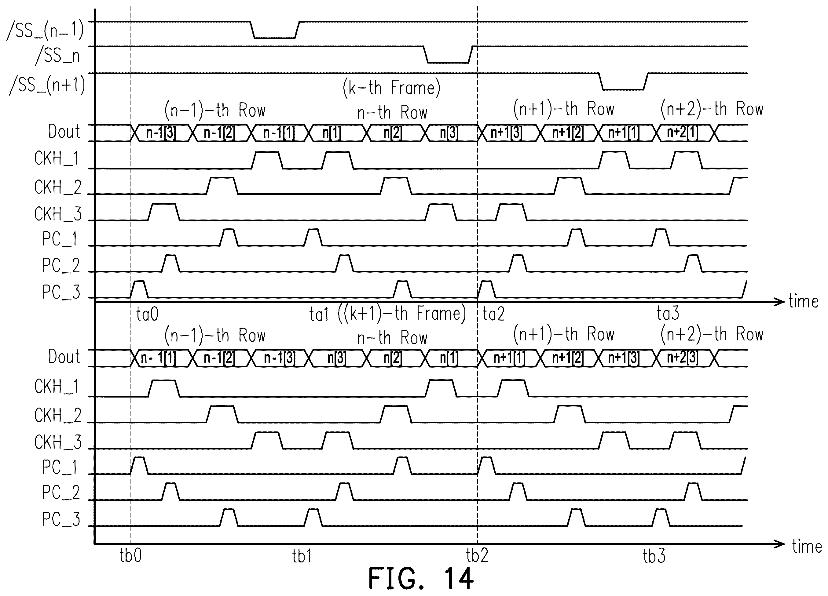 Patent US12562105 Figure 14 – Display device
