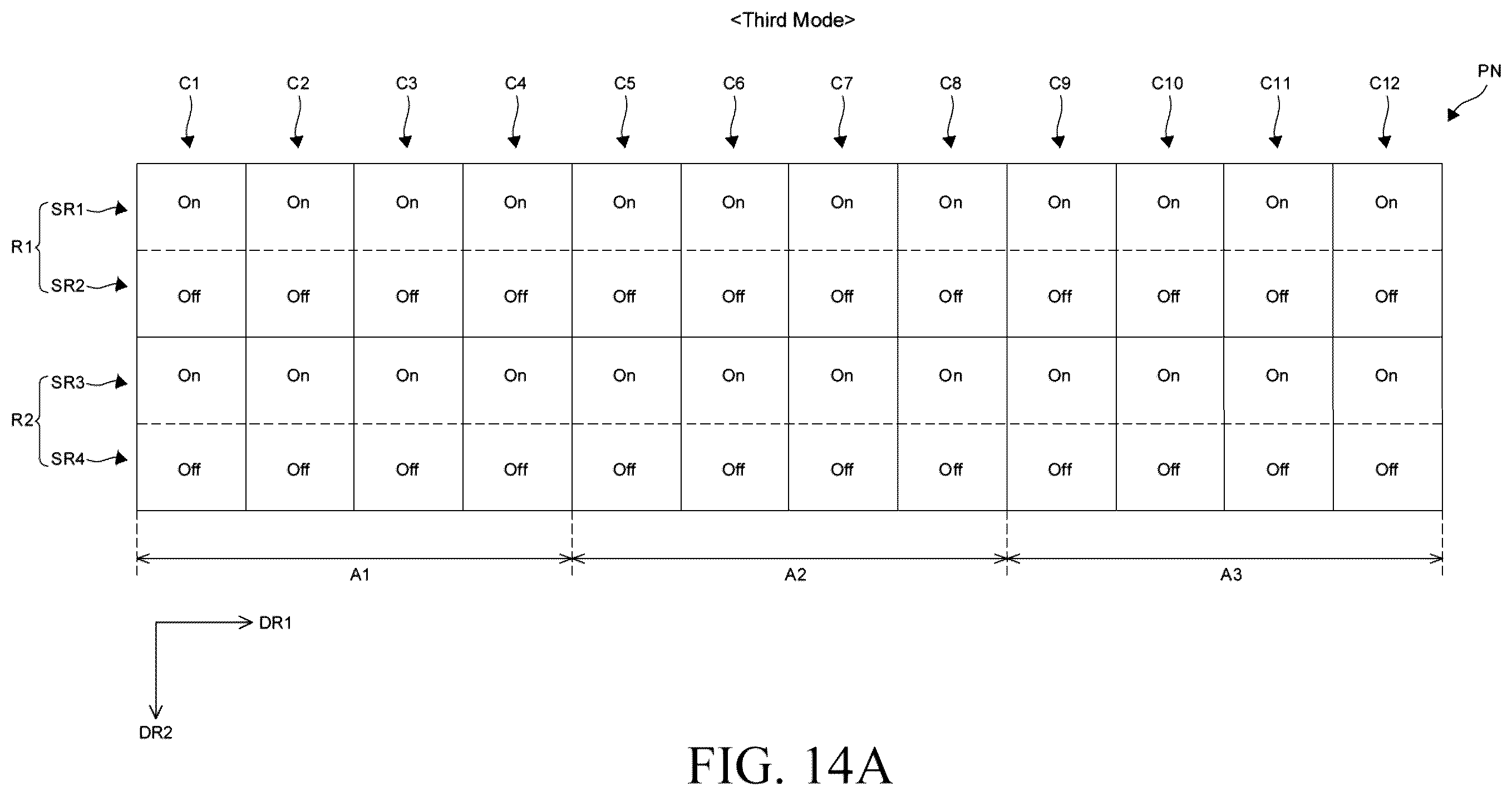 Patent US12562114 Figure 15 – Display device