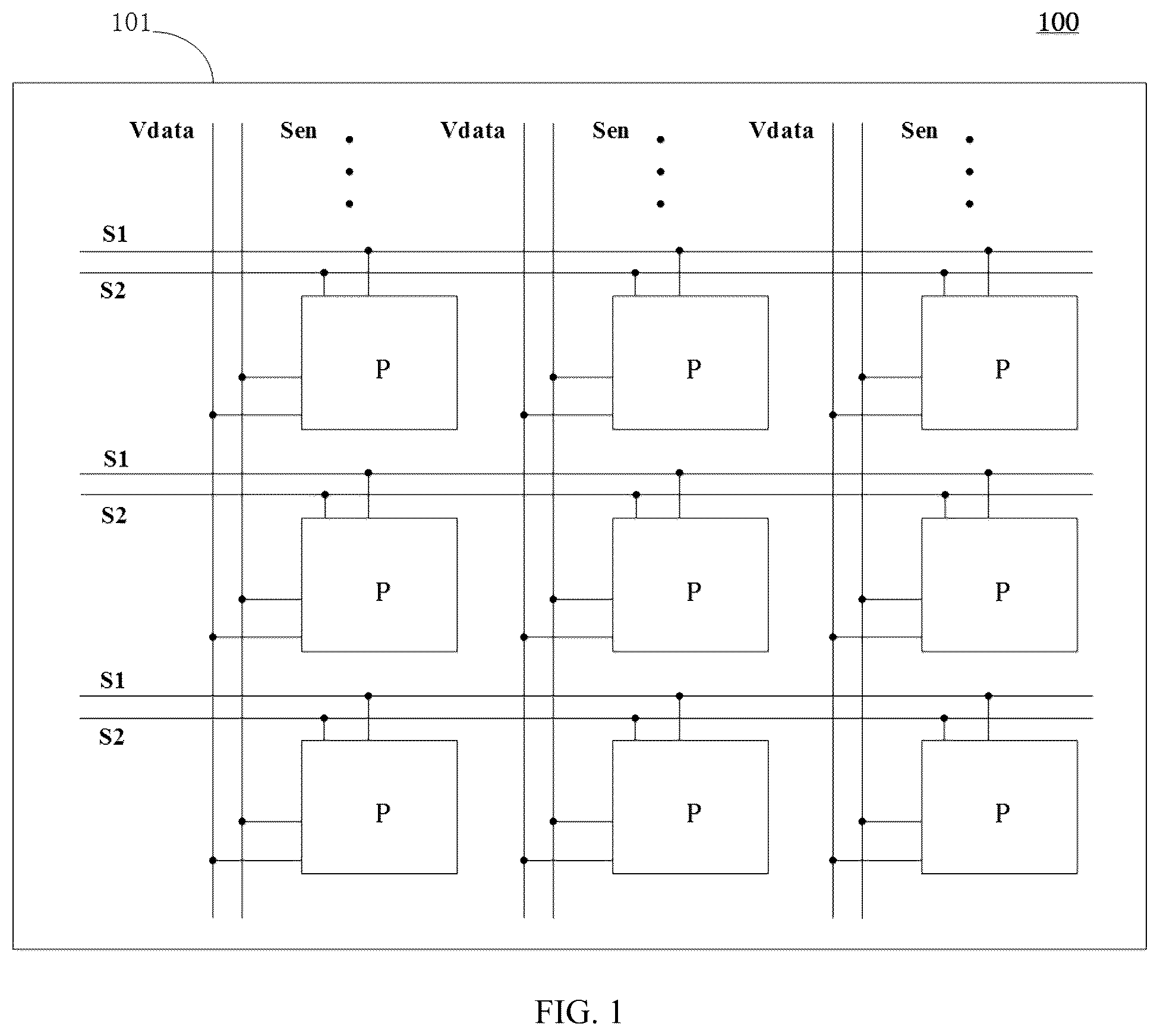 Patent US12562117 — Semiconductor substrate and driving method therefor, and semiconductor display apparatus — Figure 1