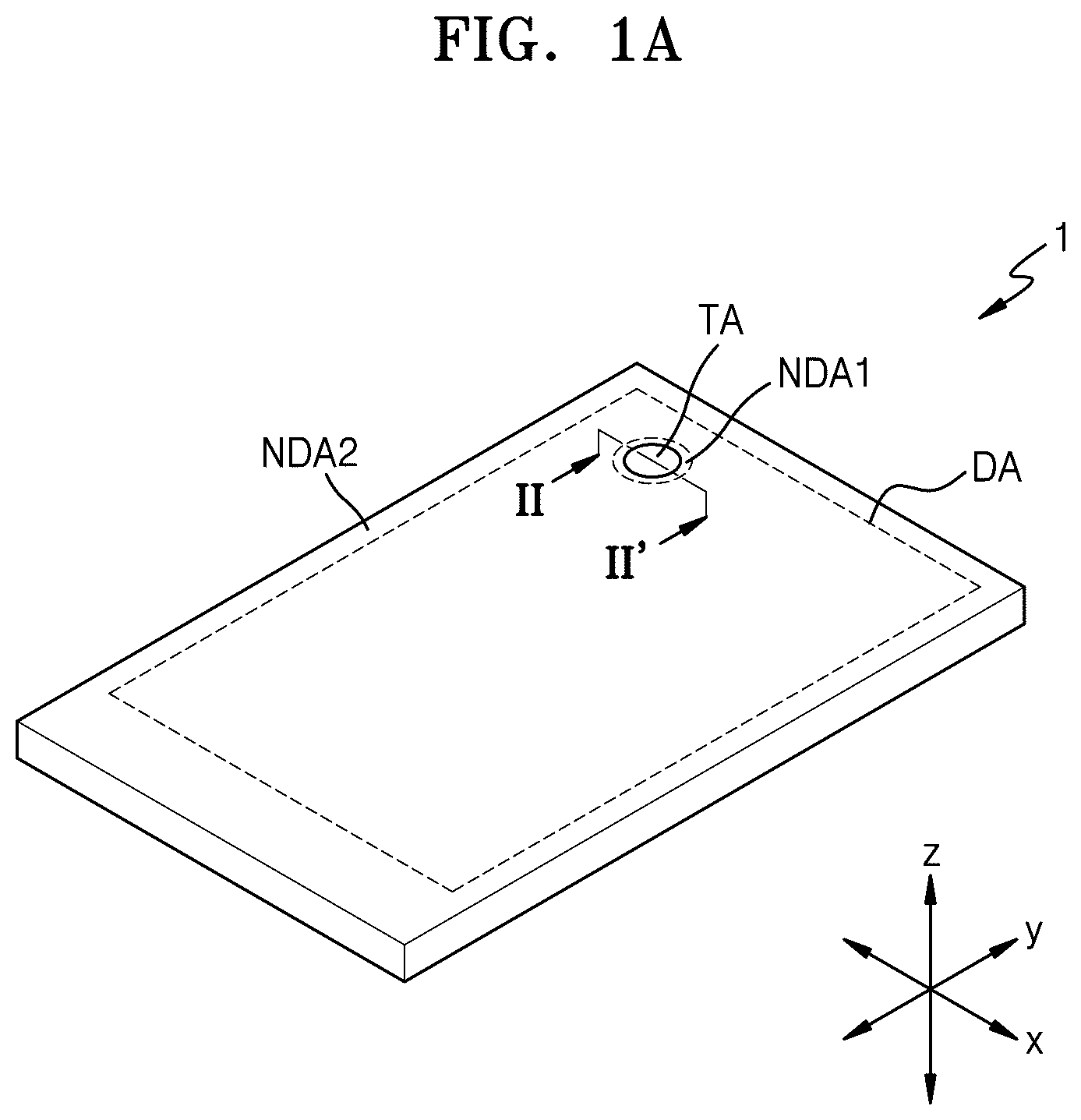 Patent US12562126 Figure 1 – Display panel and electronic apparatus including the same